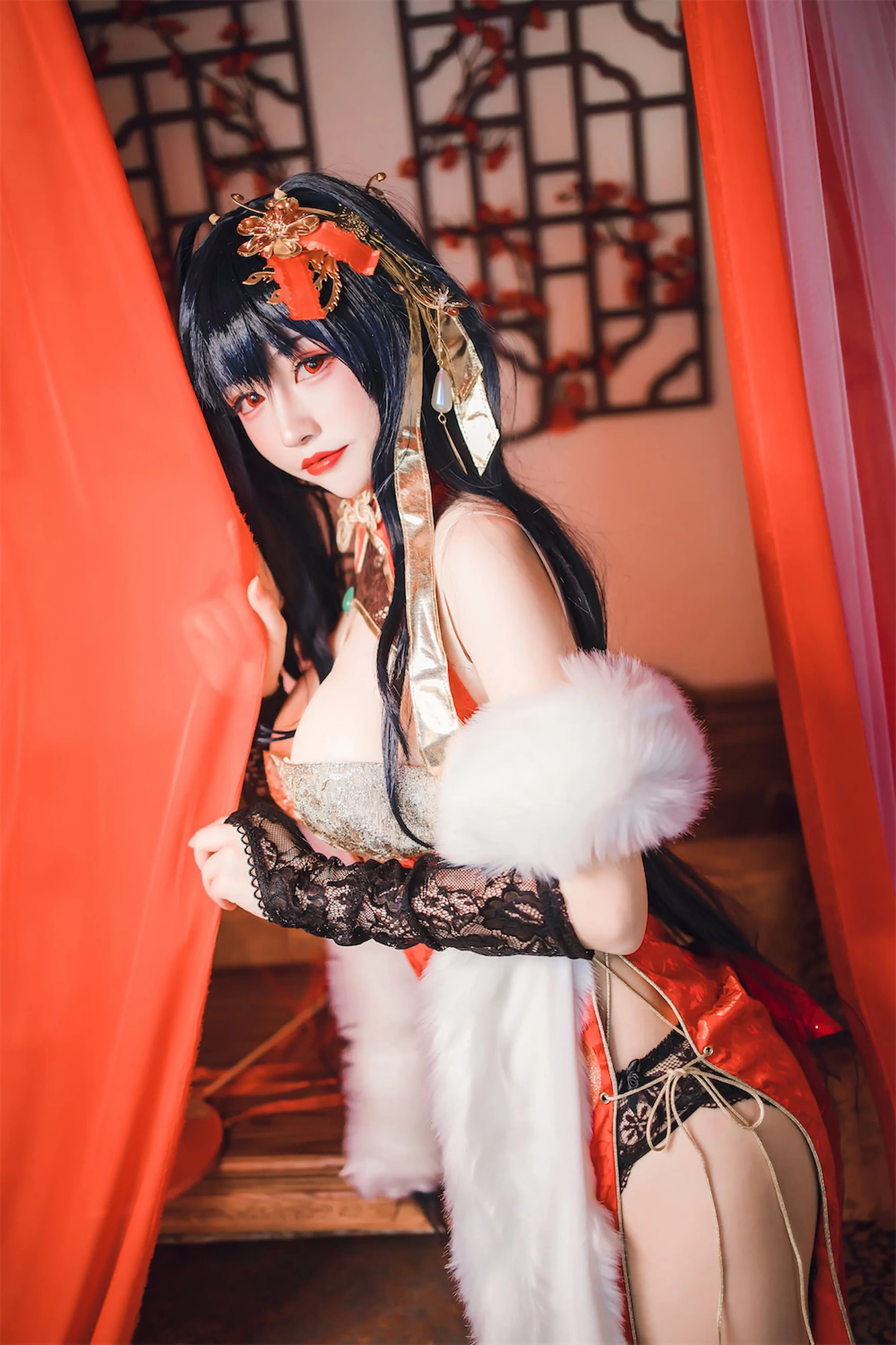 cos_coser衣衣_NO.014-碧蓝航线-大凤旗袍-16