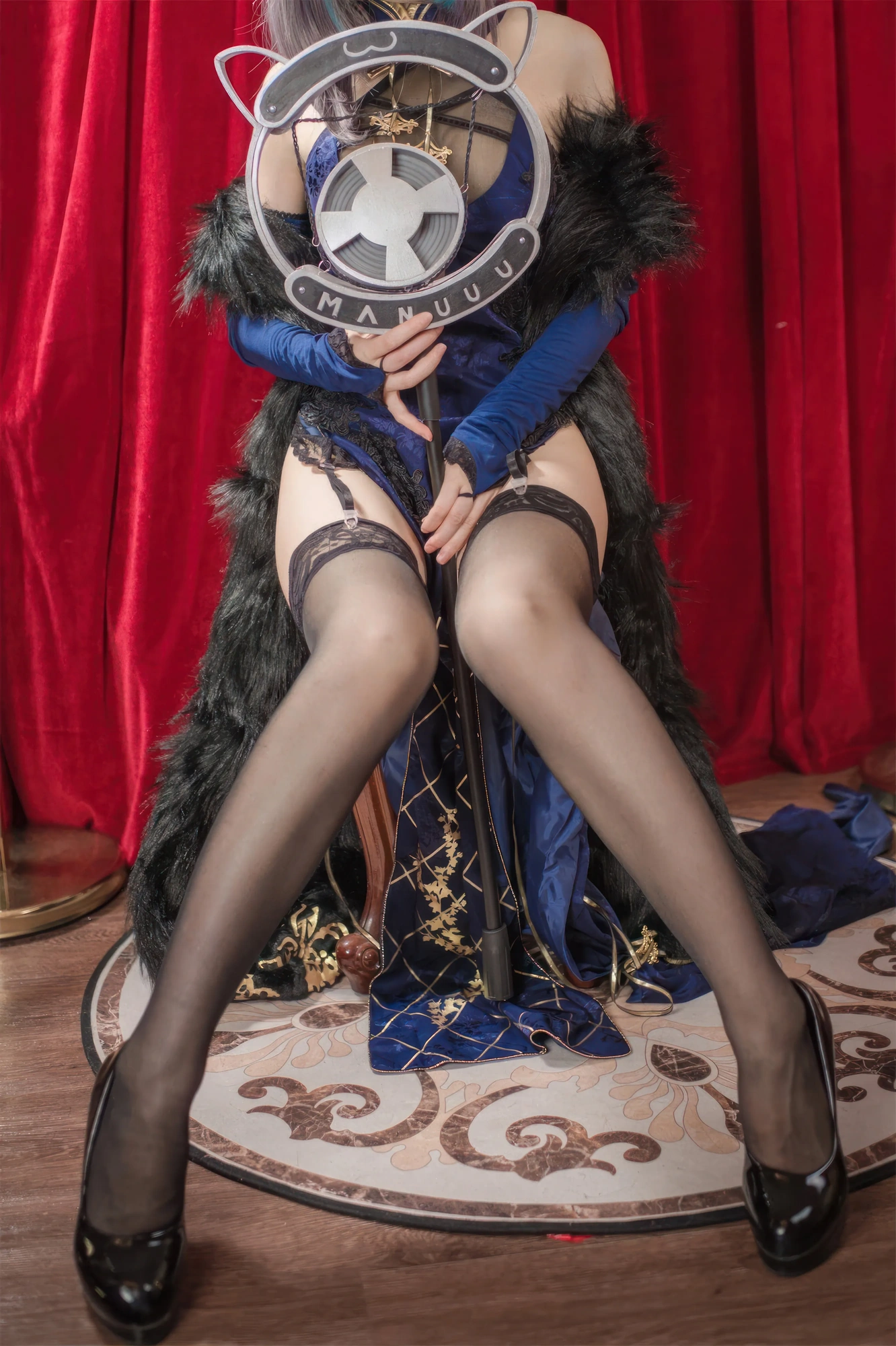 cos_coser衣衣_NO.017-碧蓝航线-柴郡旗袍-0007