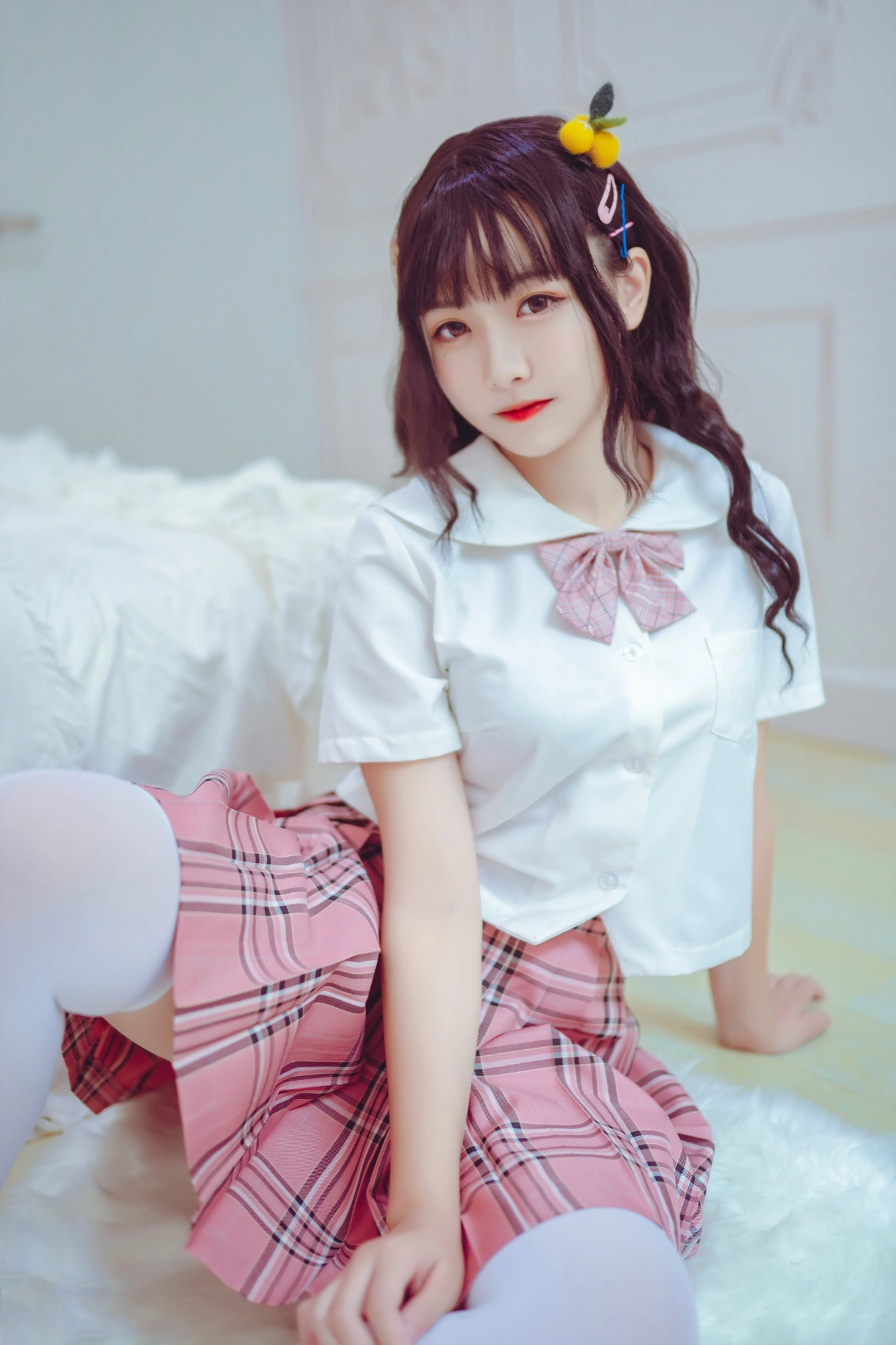 cos_lovely呆玄_NO.002-过膝白丝-24