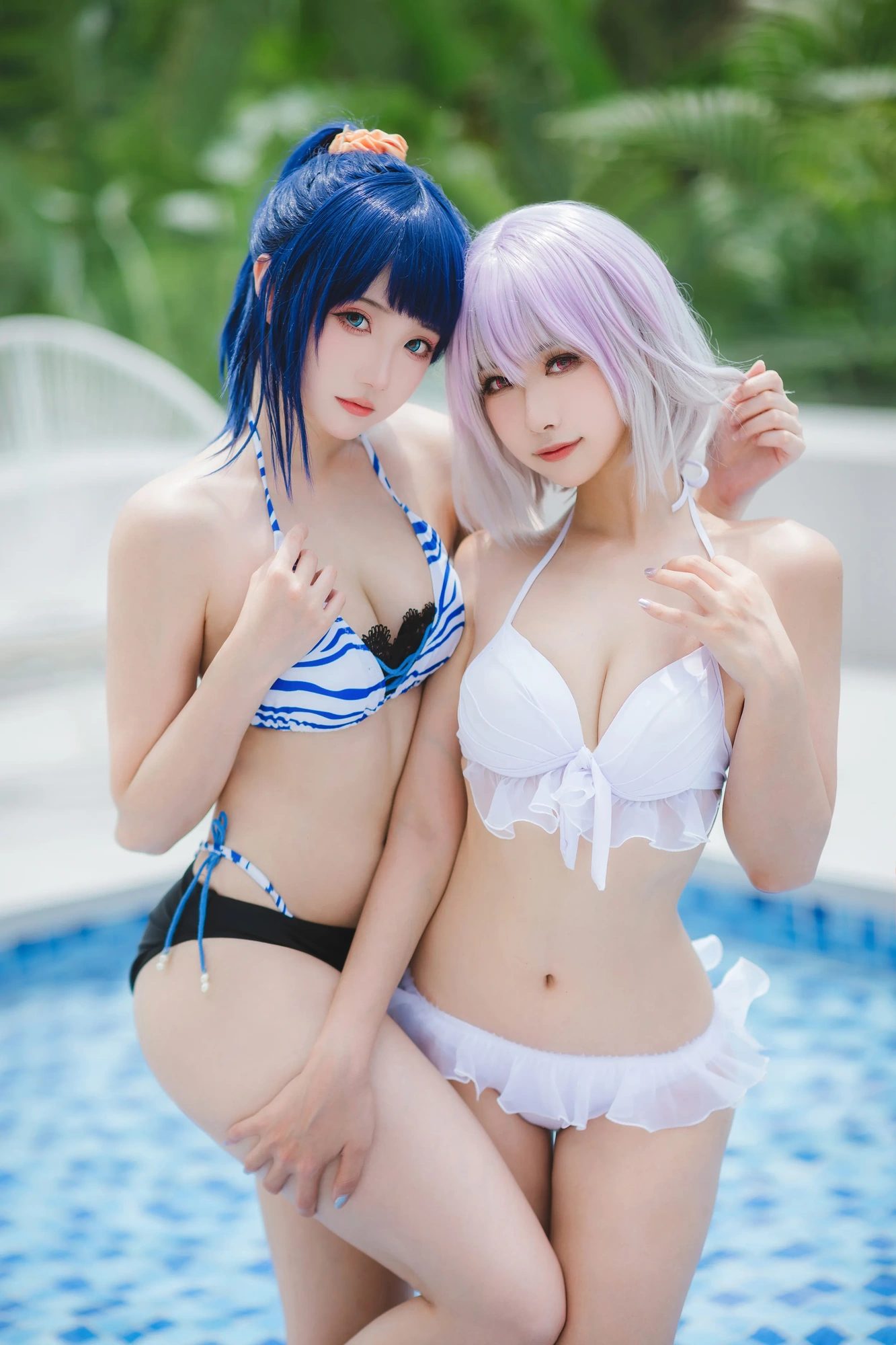 cos_Momoko葵葵_NO.037-&瓜希酱_宝多六花-新条茜-泳装c-(12)