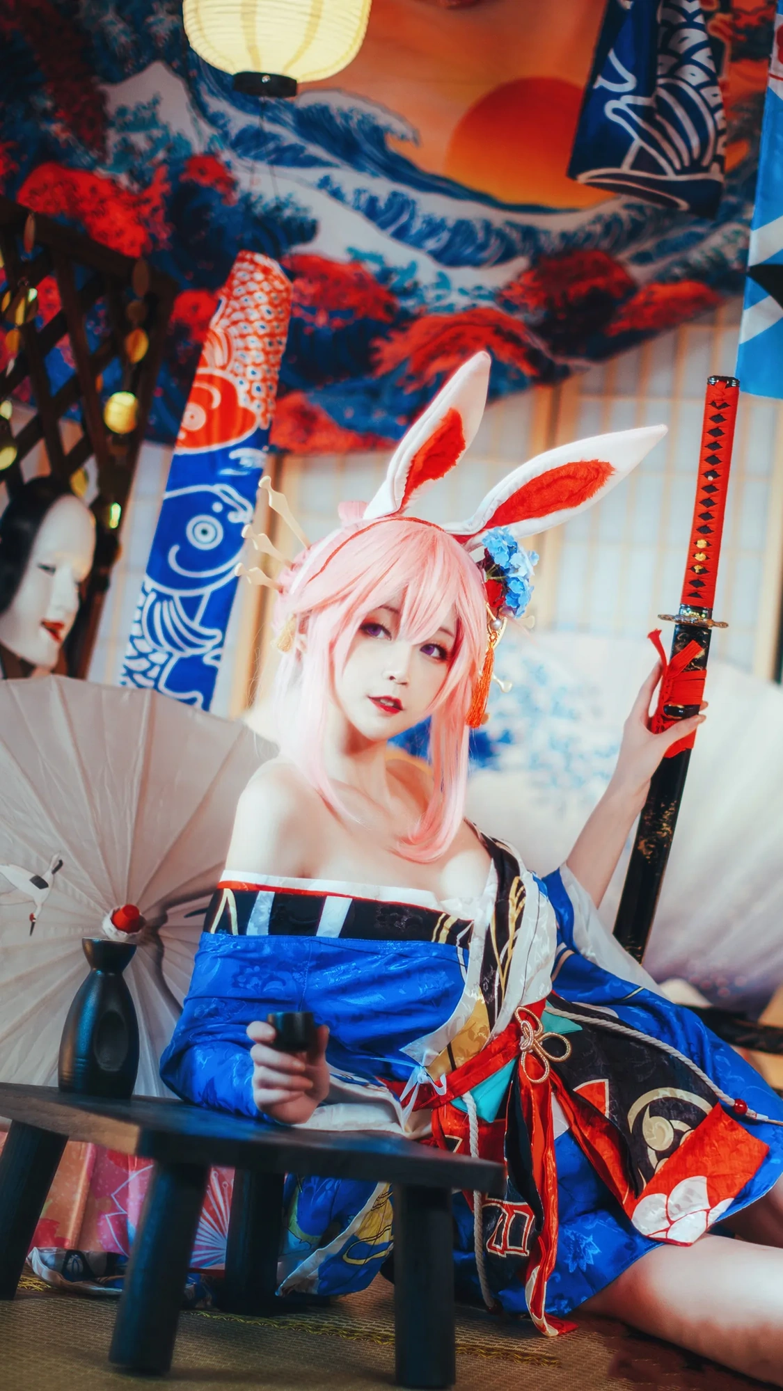 cos_yui金鱼_NO.024-八重樱-001