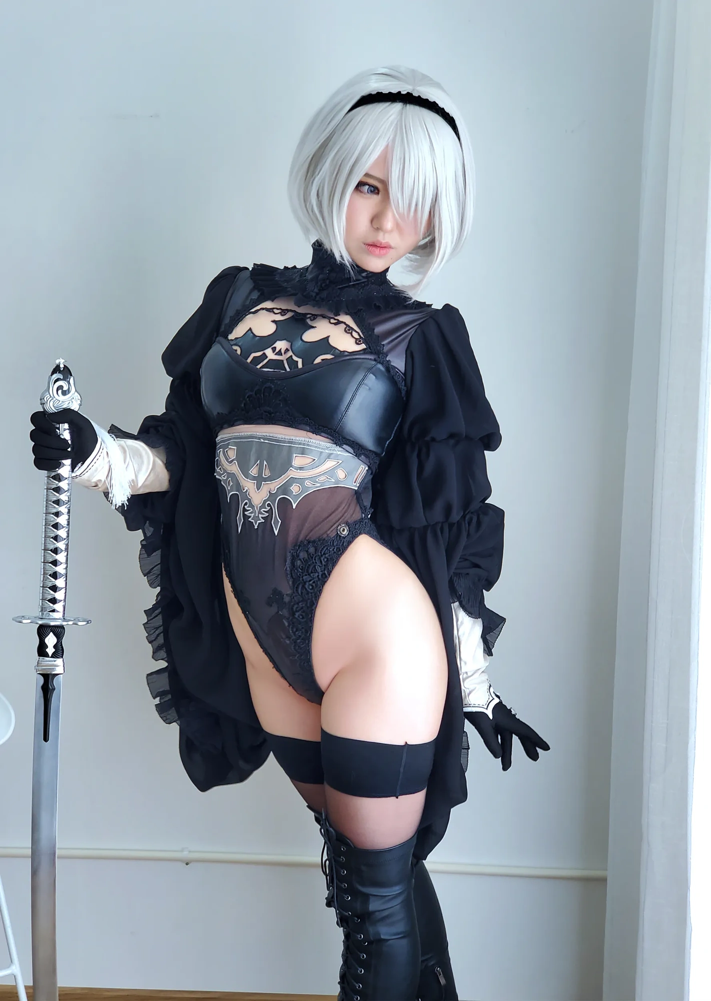 cos_半半子_NO.016-尼尔-Nier：2B_自撮-8P_20200223_114851