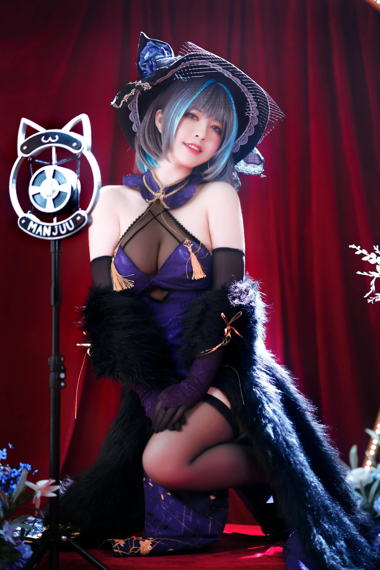 cos_半半子_NO.027-柴郡旗袍35