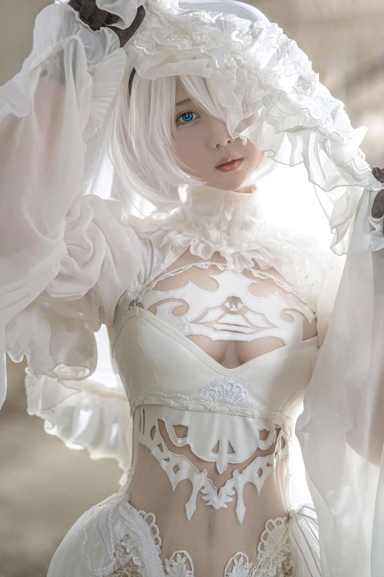 cos_镜酱_NO.018-2B白色婚纱-004