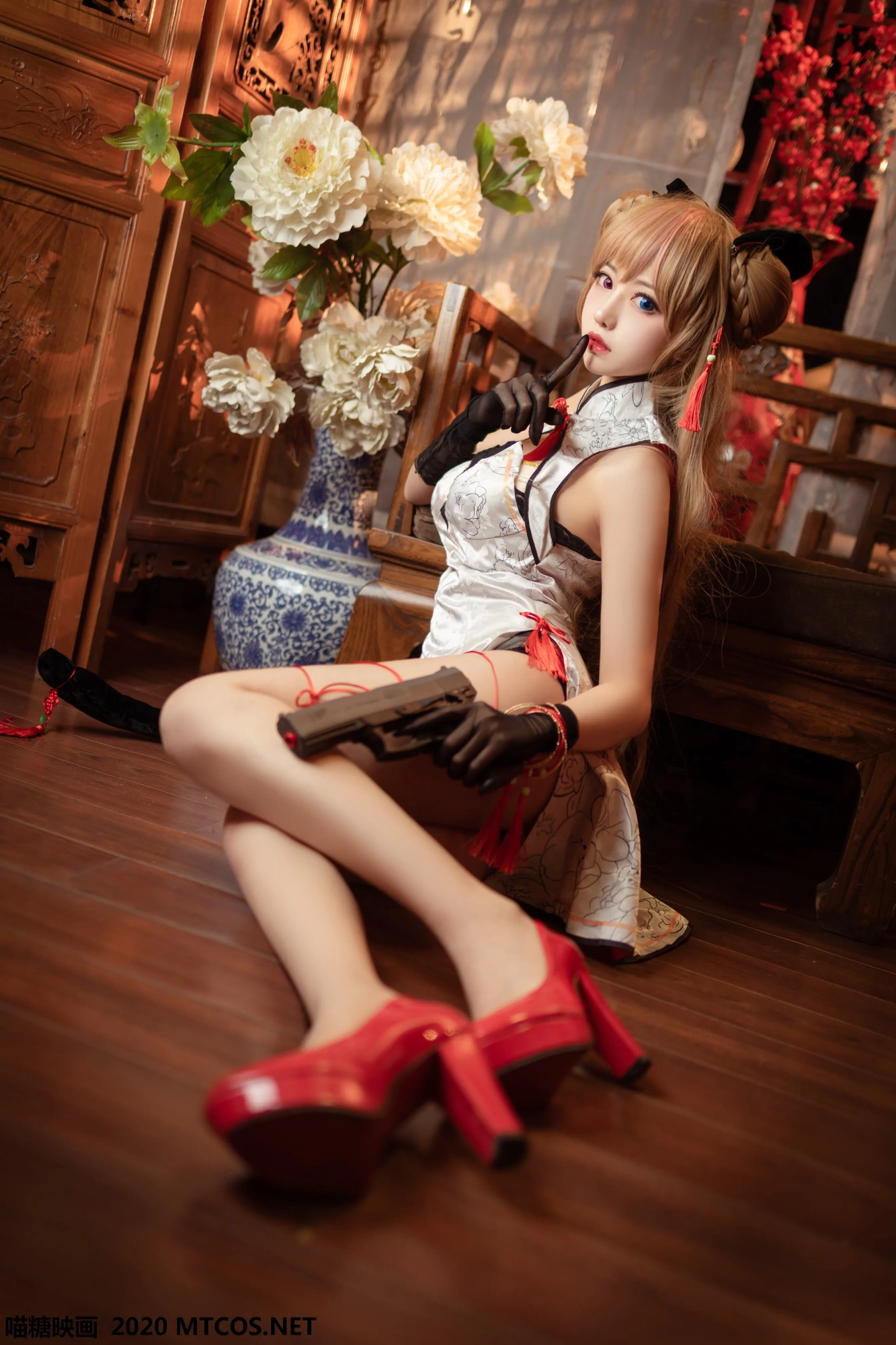 cos_喵糖映画_HML.011-蜂糖花旗袍-MTYH-001