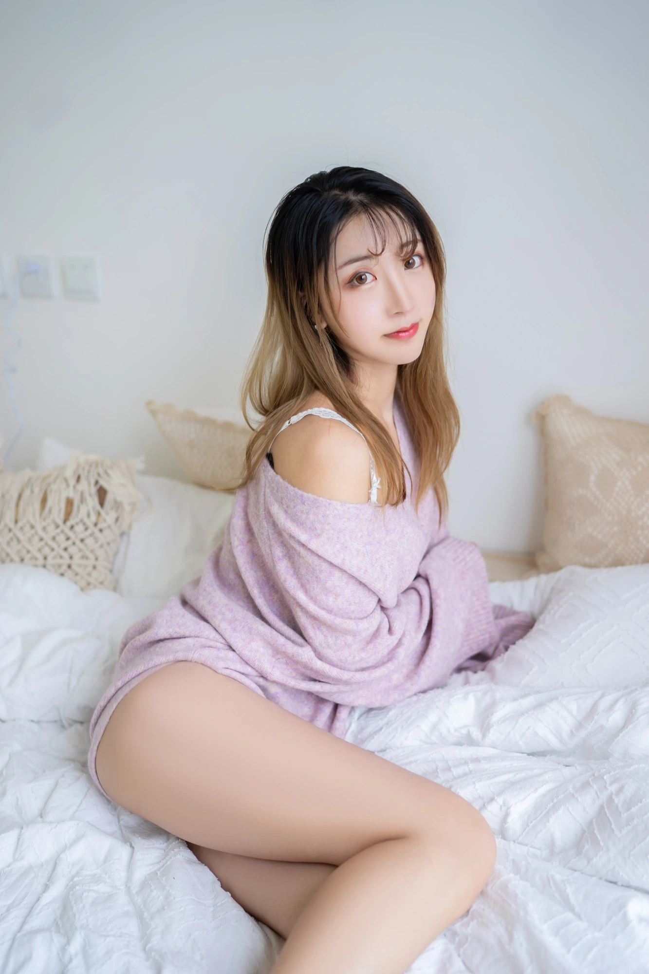 cos_黑川_NO.036-年上彼女-紫色毛衣-6