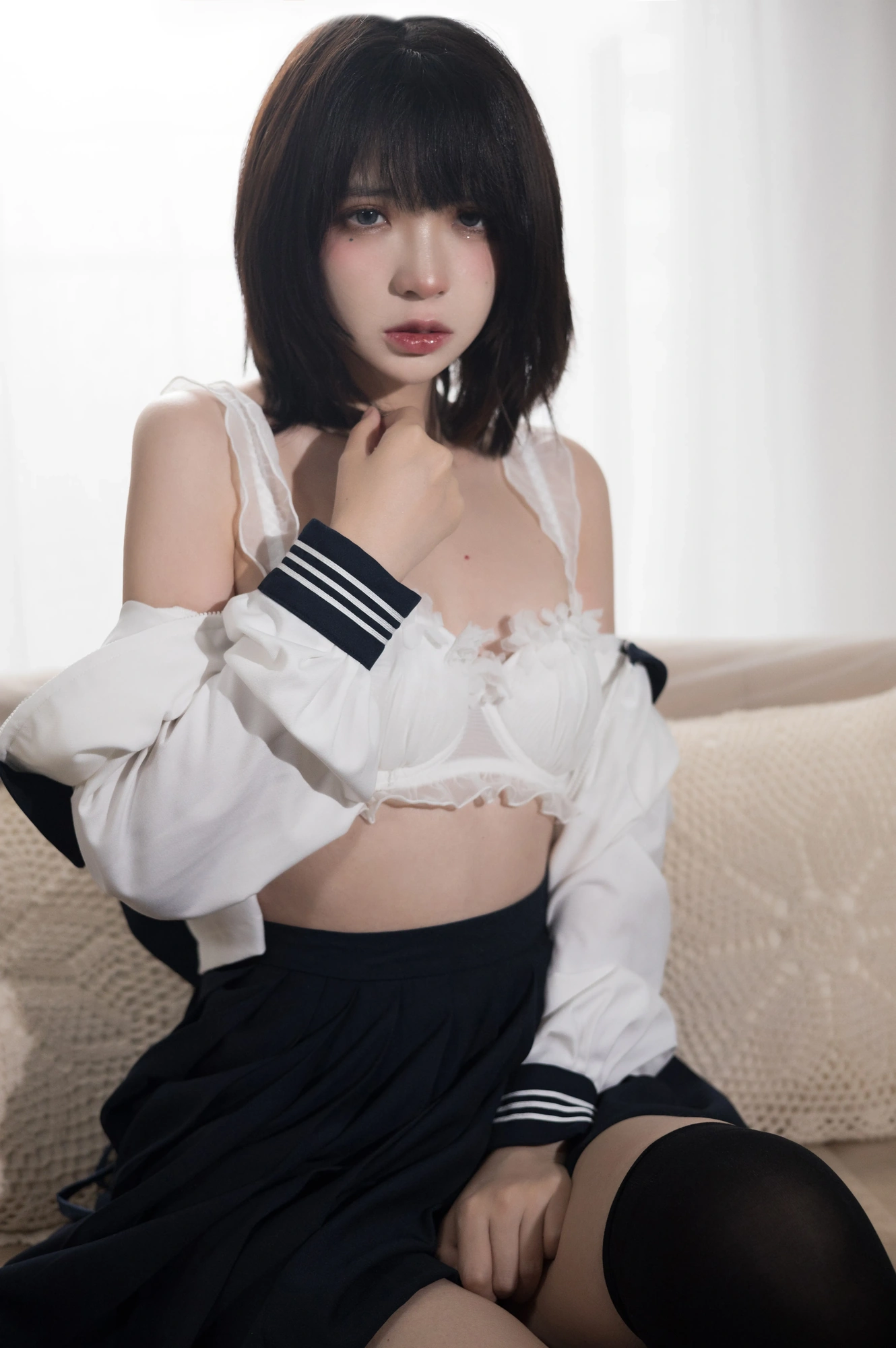 cos_疯猫ss_NO.100-病娇JK-38