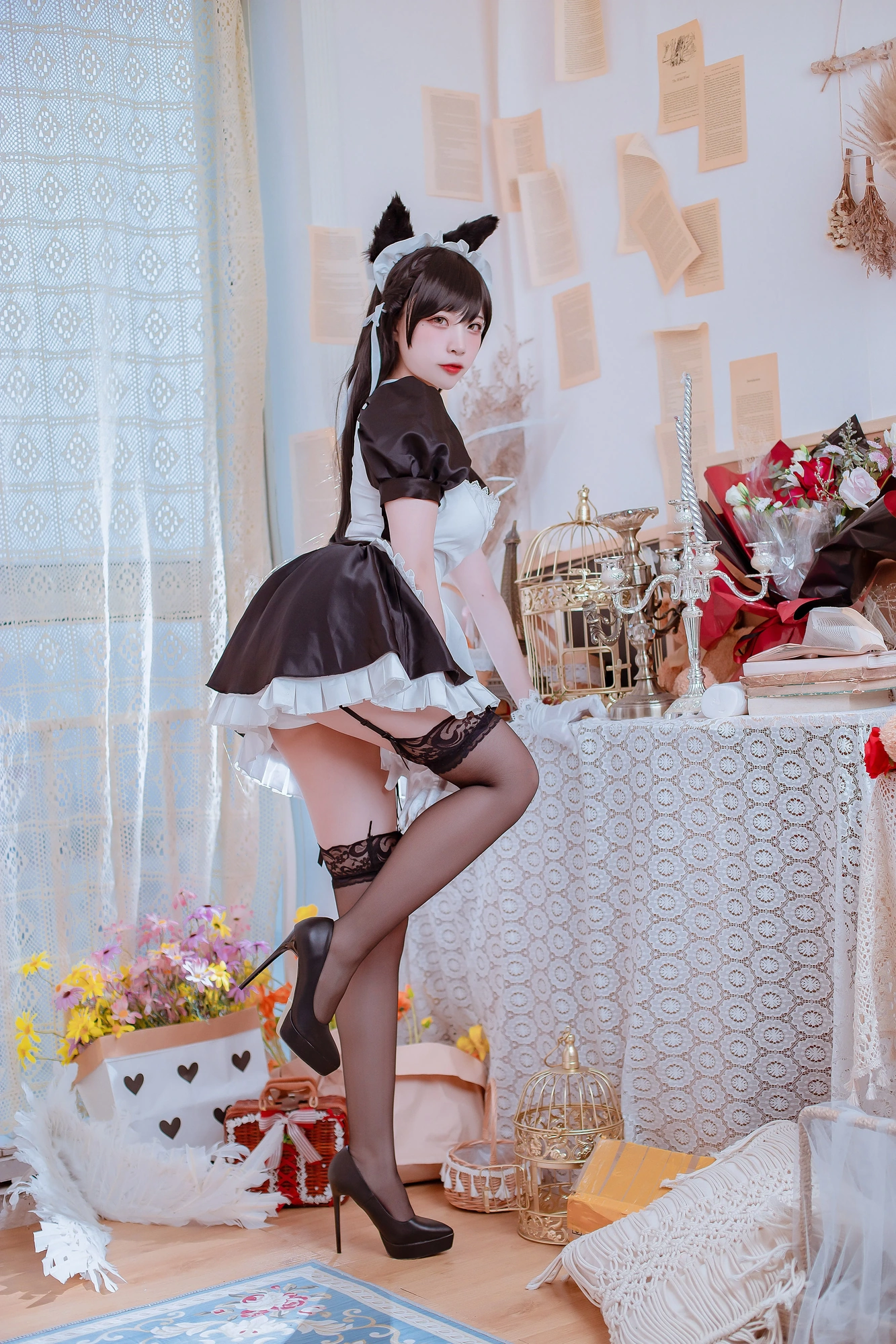 cos_二佐Nisa_NO.091-犬之眷_碧蓝爱宕女仆_IMG_3682