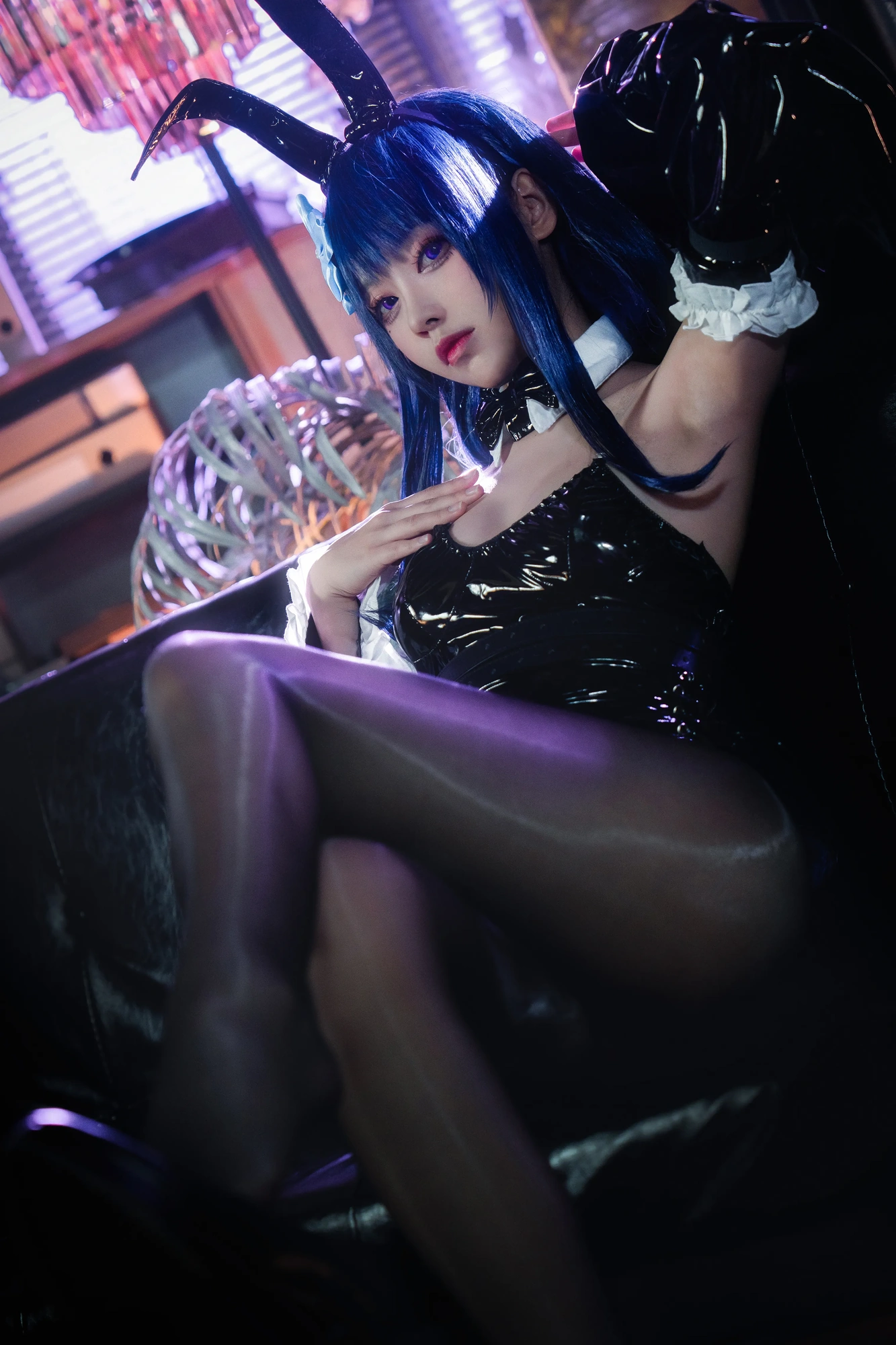 cos_大大卷卷小卷_NO.026-原神雷电将军-兔女郎10