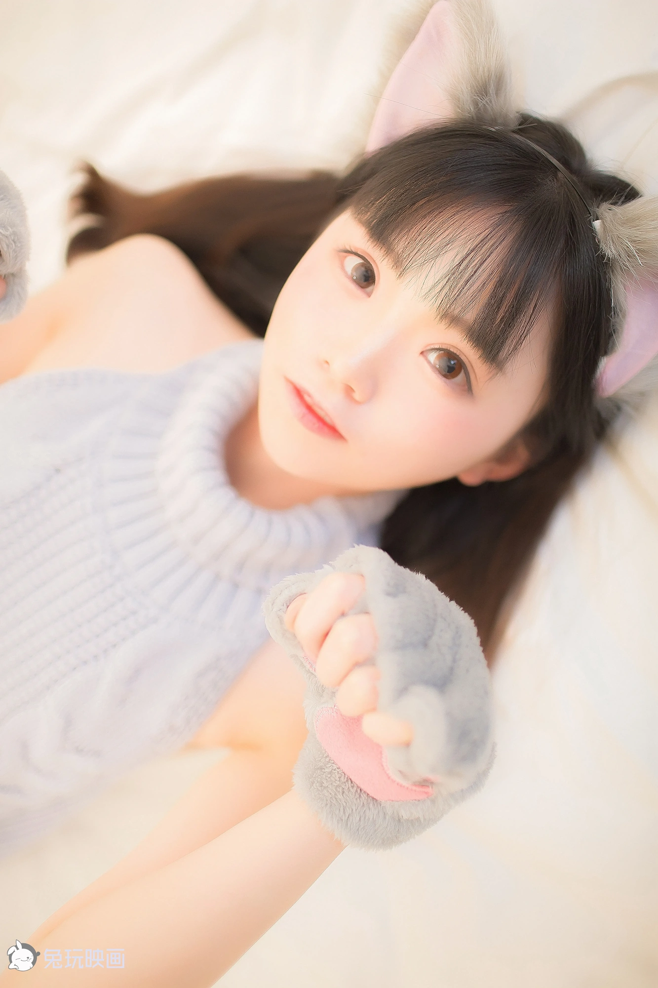 cos_兔玩印画_NO.035-萌娘的露背毛衣_萌娘的露背毛衣-(25)