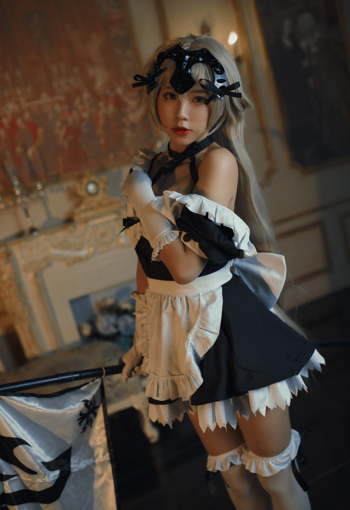 cos_蓝小沂KiKi_NO.003-黑贞德女仆-09