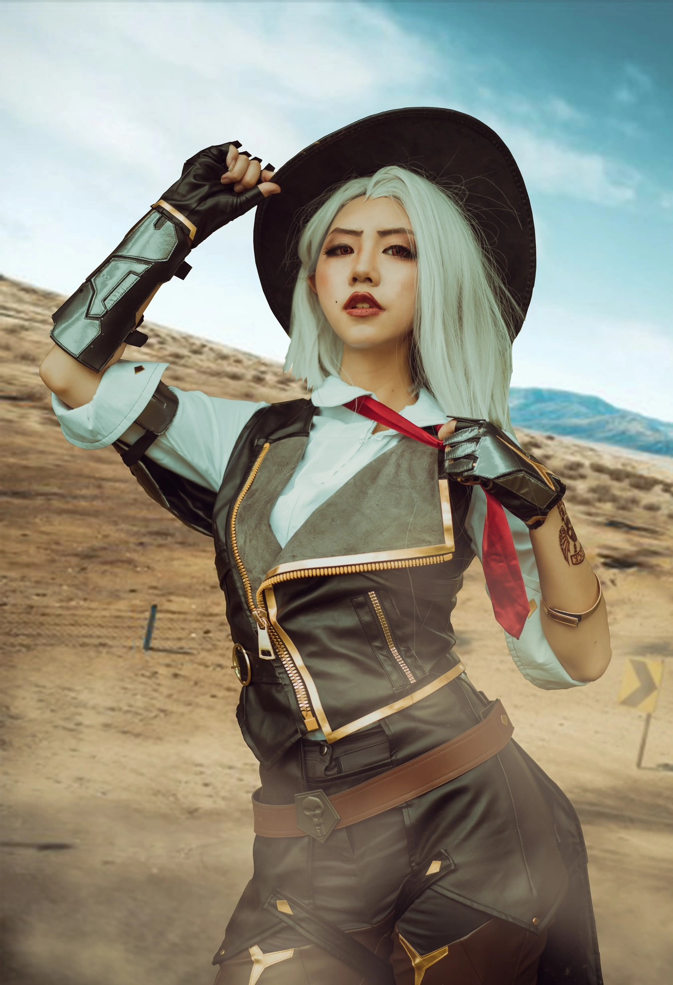 cos_蓝小沂KiKi_NO.010-小恶魔与艾什cos-08