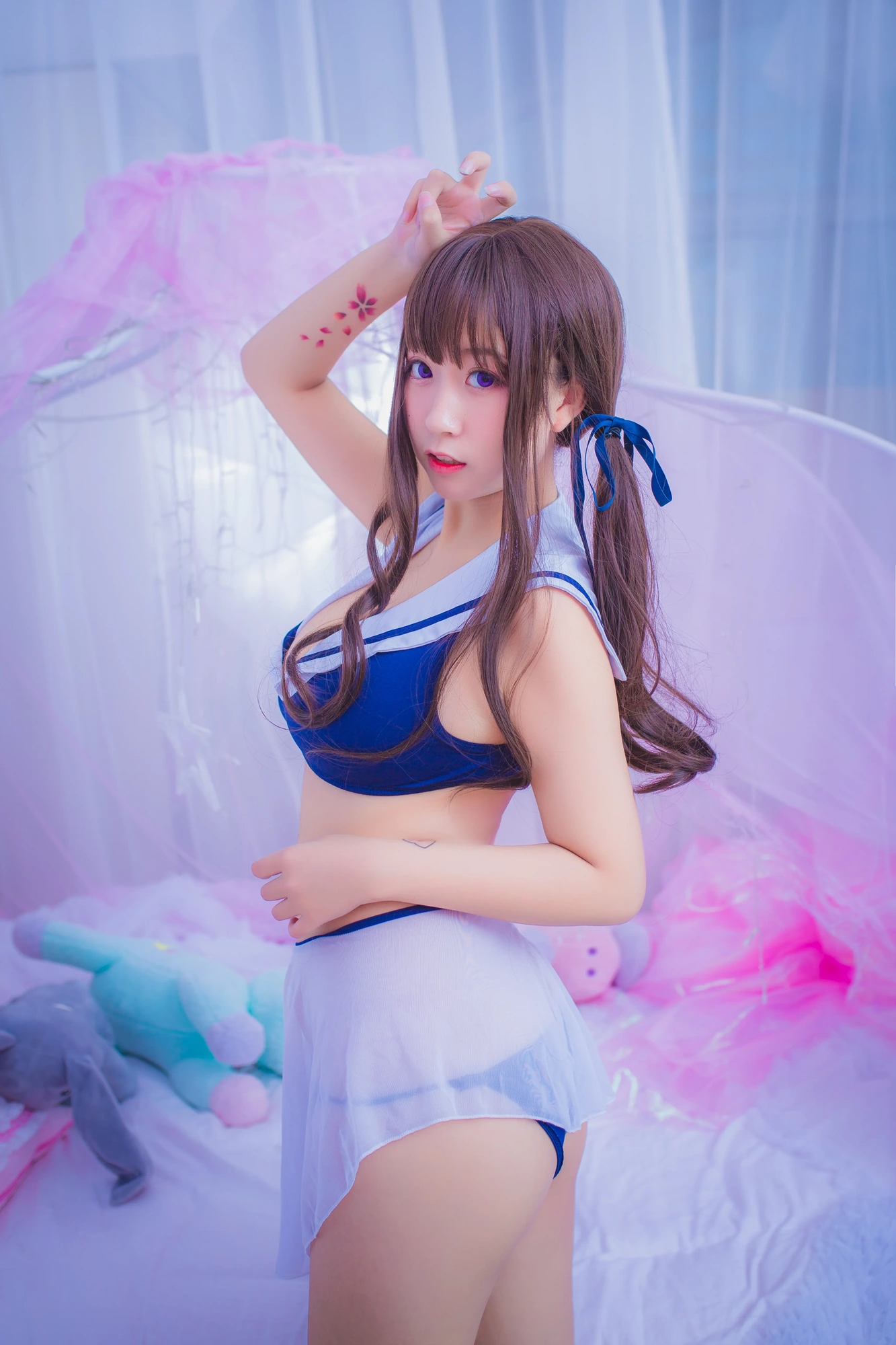 cos_猫九酱_NO.026-长发婚纱-008