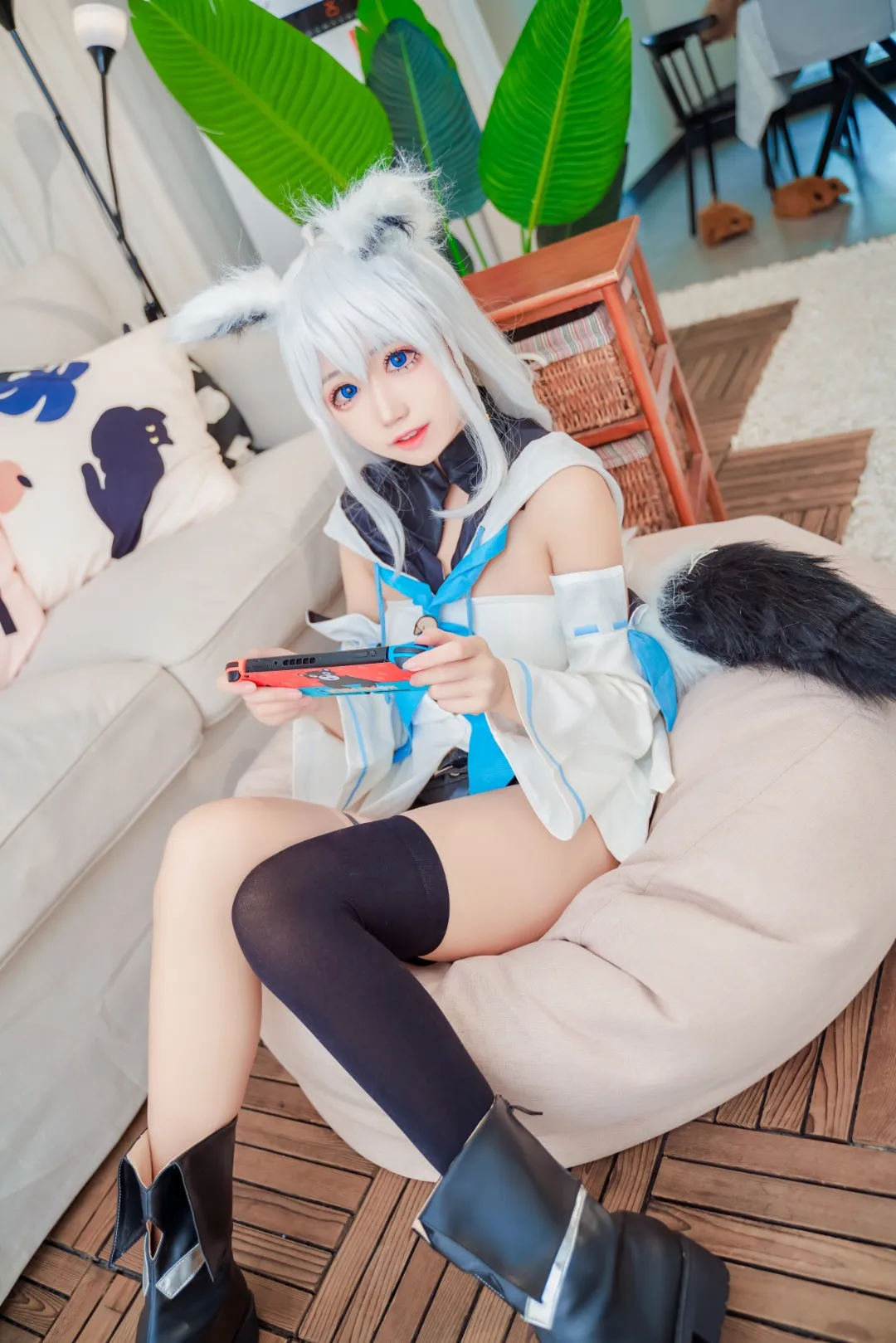 cos_猫君君_MaoJun_NO.025-白上吹雪-(7)