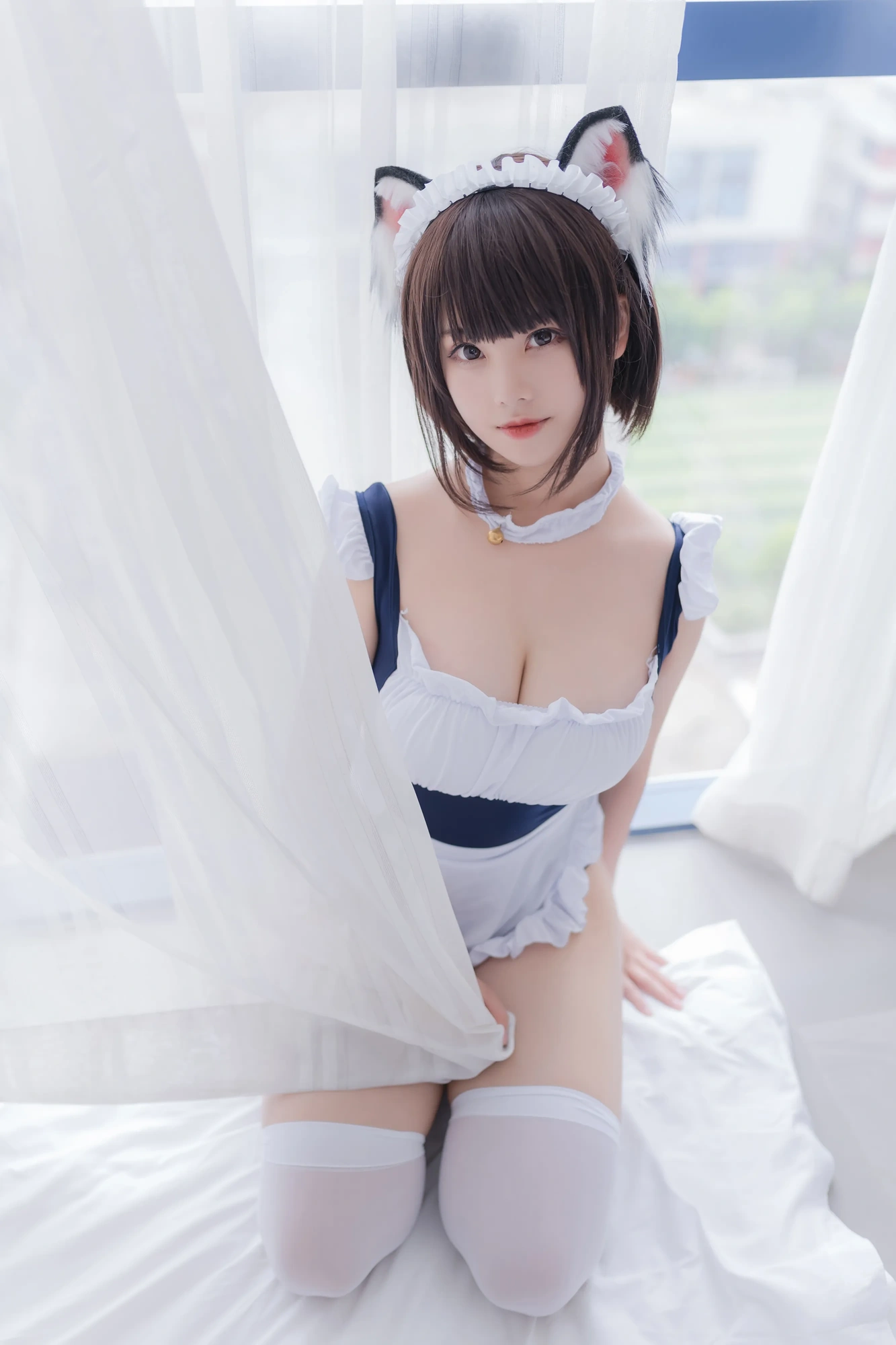 cos_蜜汁猫裘_NO.009-女仆兽耳娘女仆兽耳娘（14）