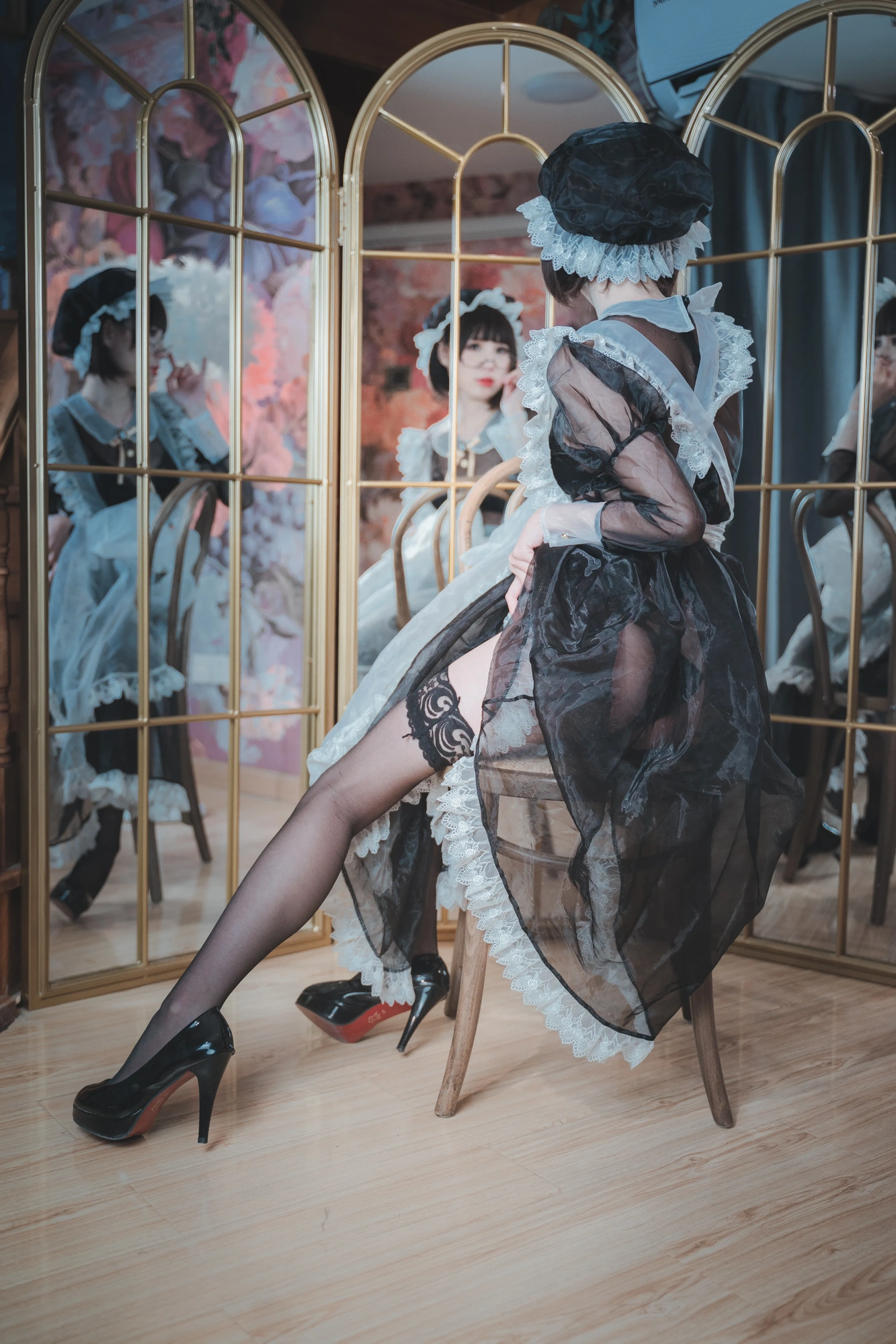 南鸽 – NO.004 透明女仆 [50P2V-568MB]_0030