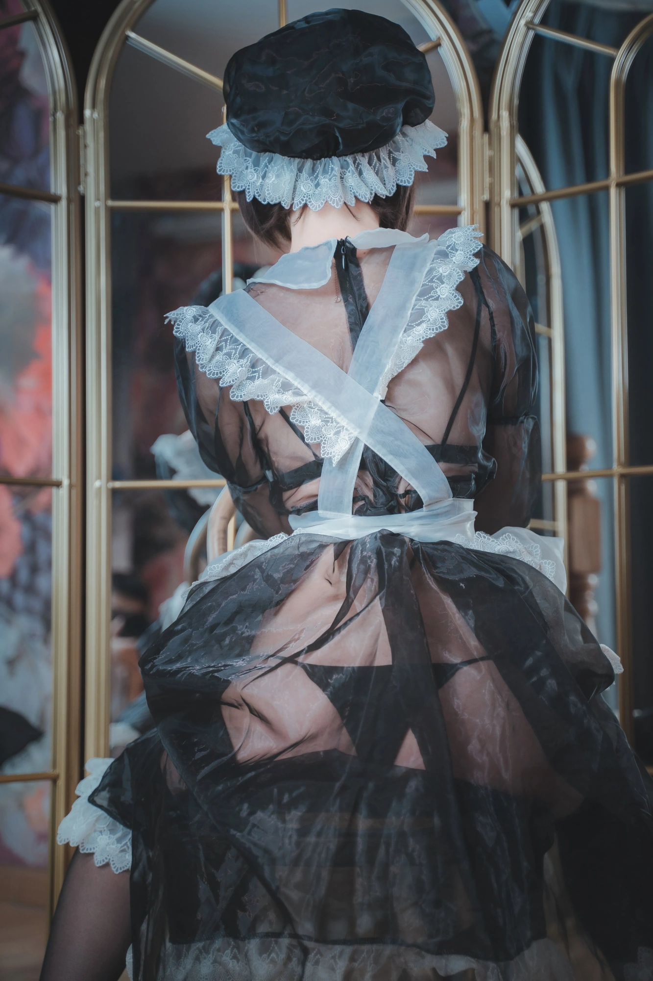 南鸽 – NO.004 透明女仆 [50P2V-568MB]_0031