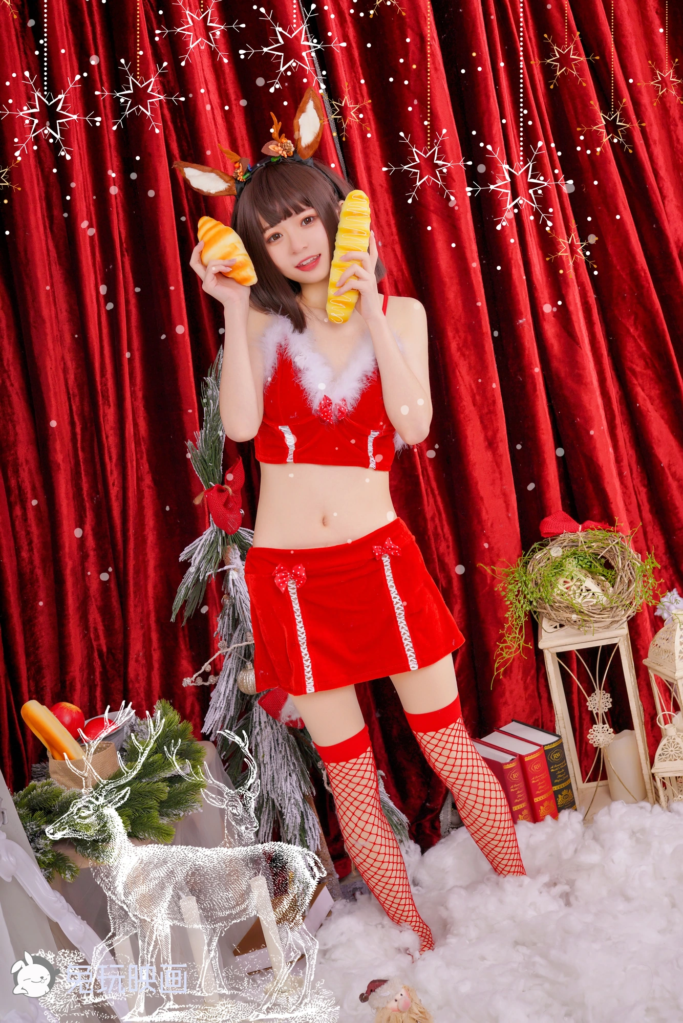 cos_SD_兔玩映画_SD.001-酸辣澈澈兔-甜甜的小麋鹿_0034