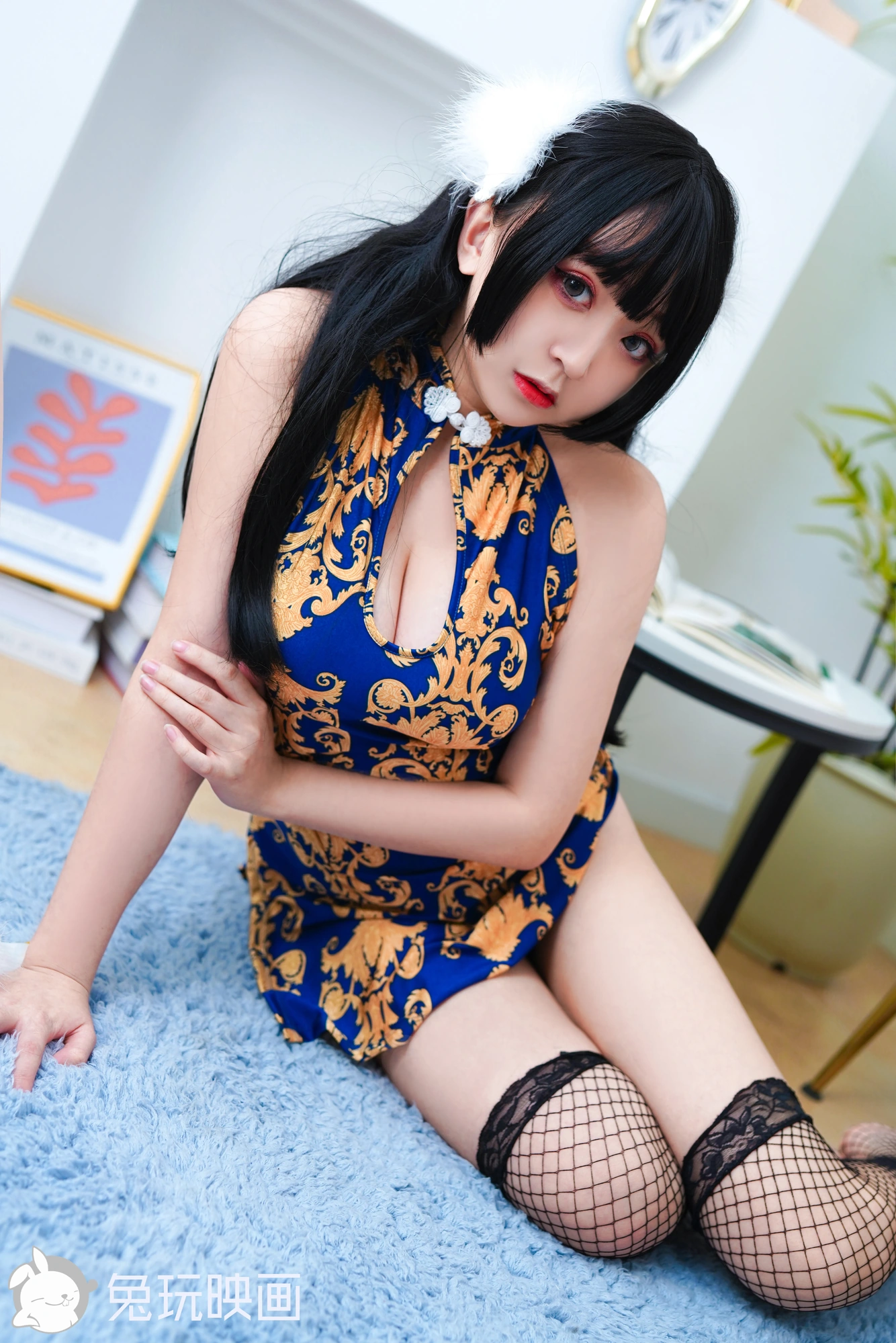 cos_本体_兔玩映画_VOL.105-蓝色旗袍-蓝色旗袍（31）