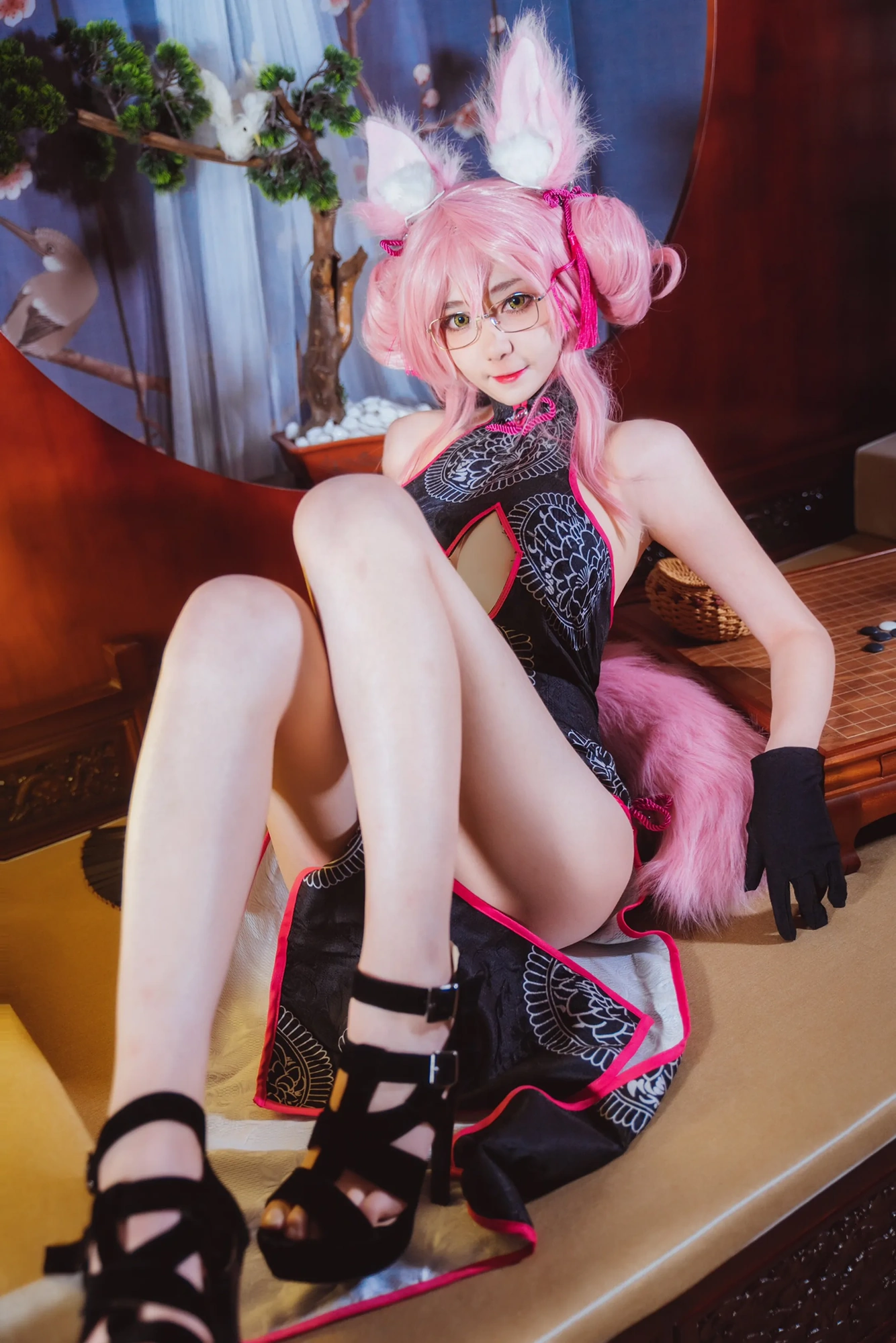 cos_南桃Momoko_NO.045-玉藻前旗袍-0002