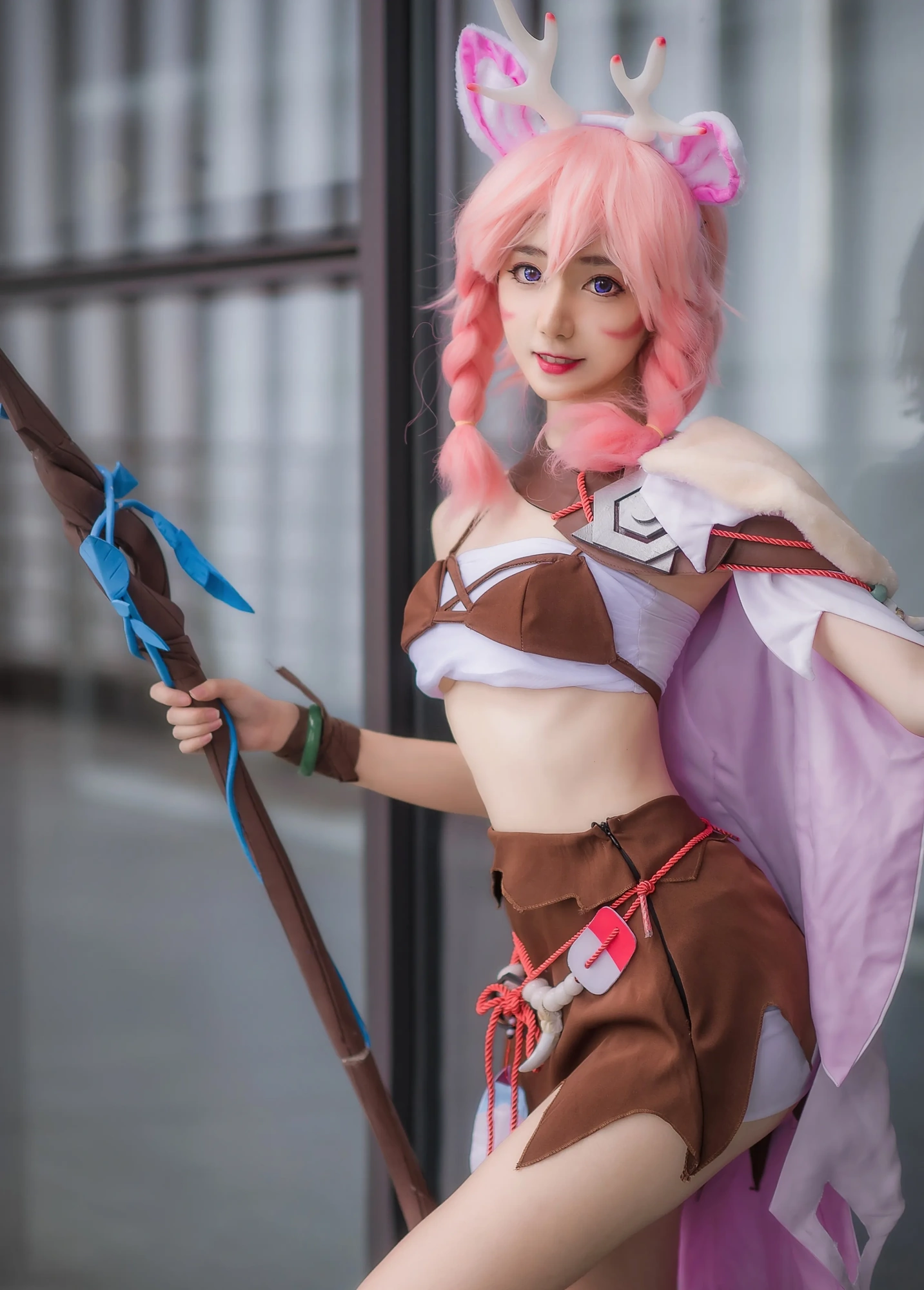 cos_南桃Momoko_NO.077-王者荣耀-瑶-_第2部_01