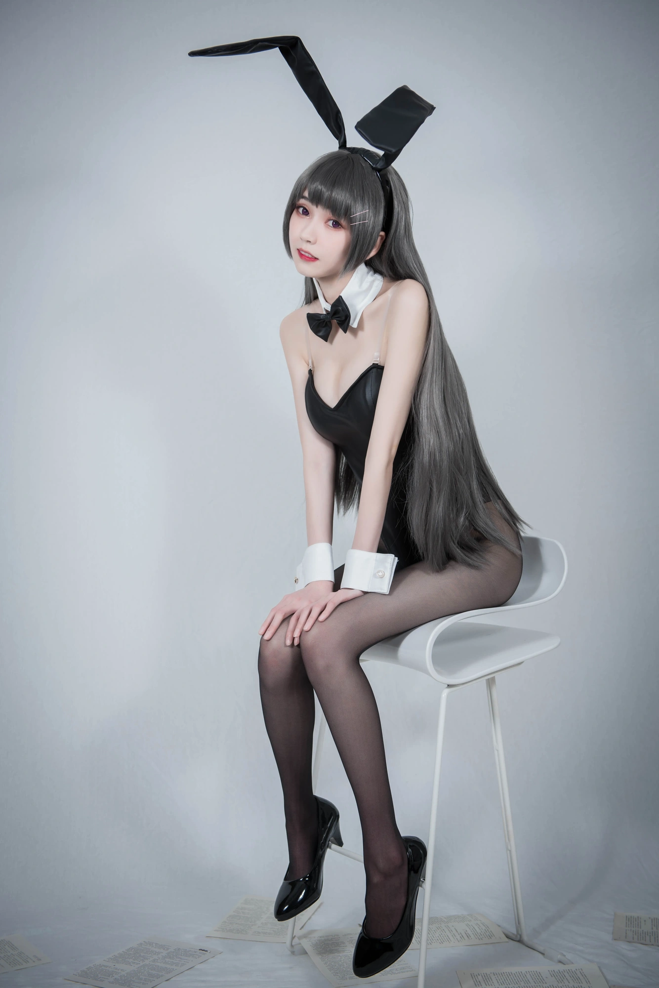 cos_你的负卿_NO.012-学姐兔女郎-3