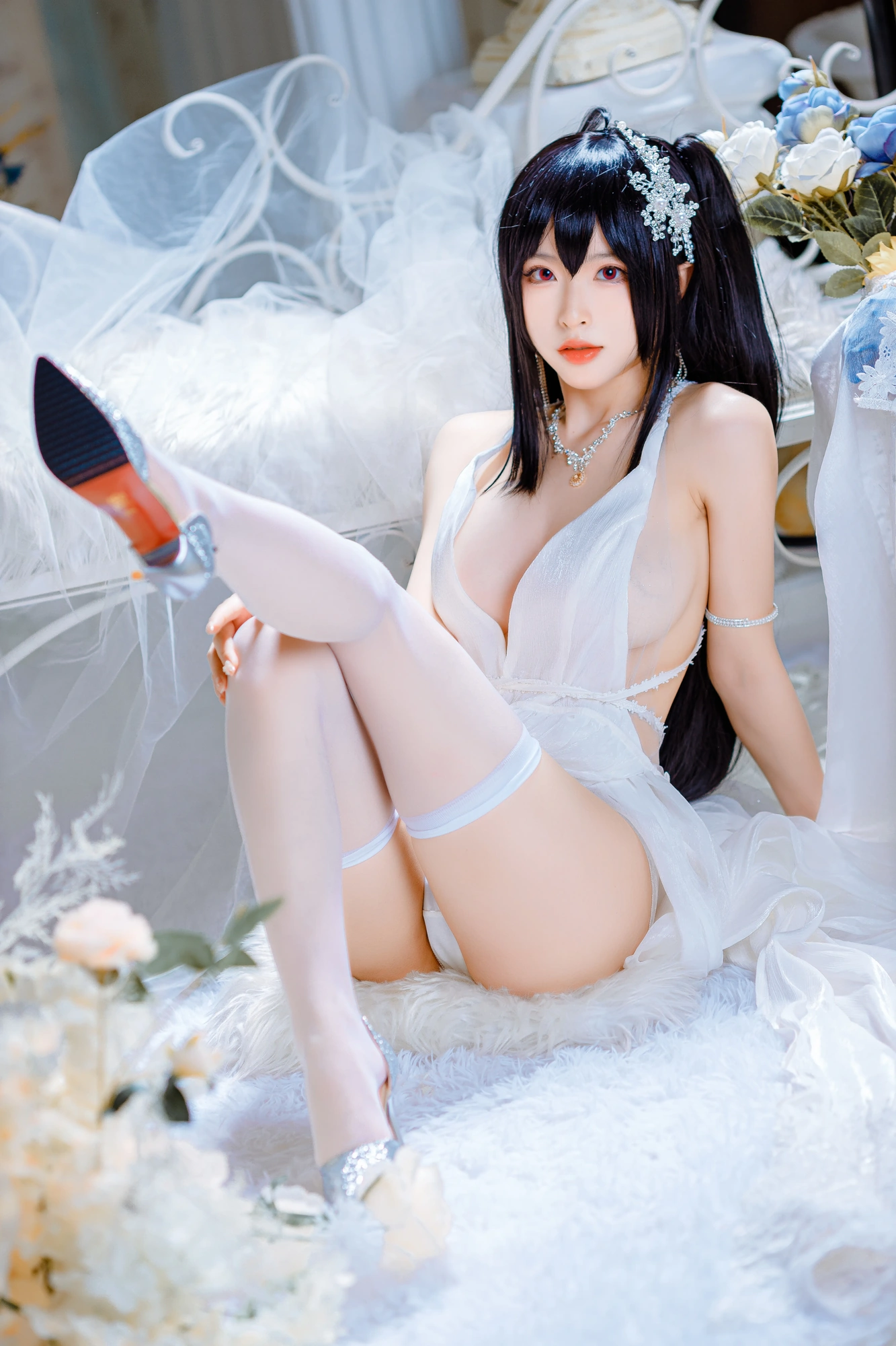cos_清水由乃_NO.041-大凤花嫁13