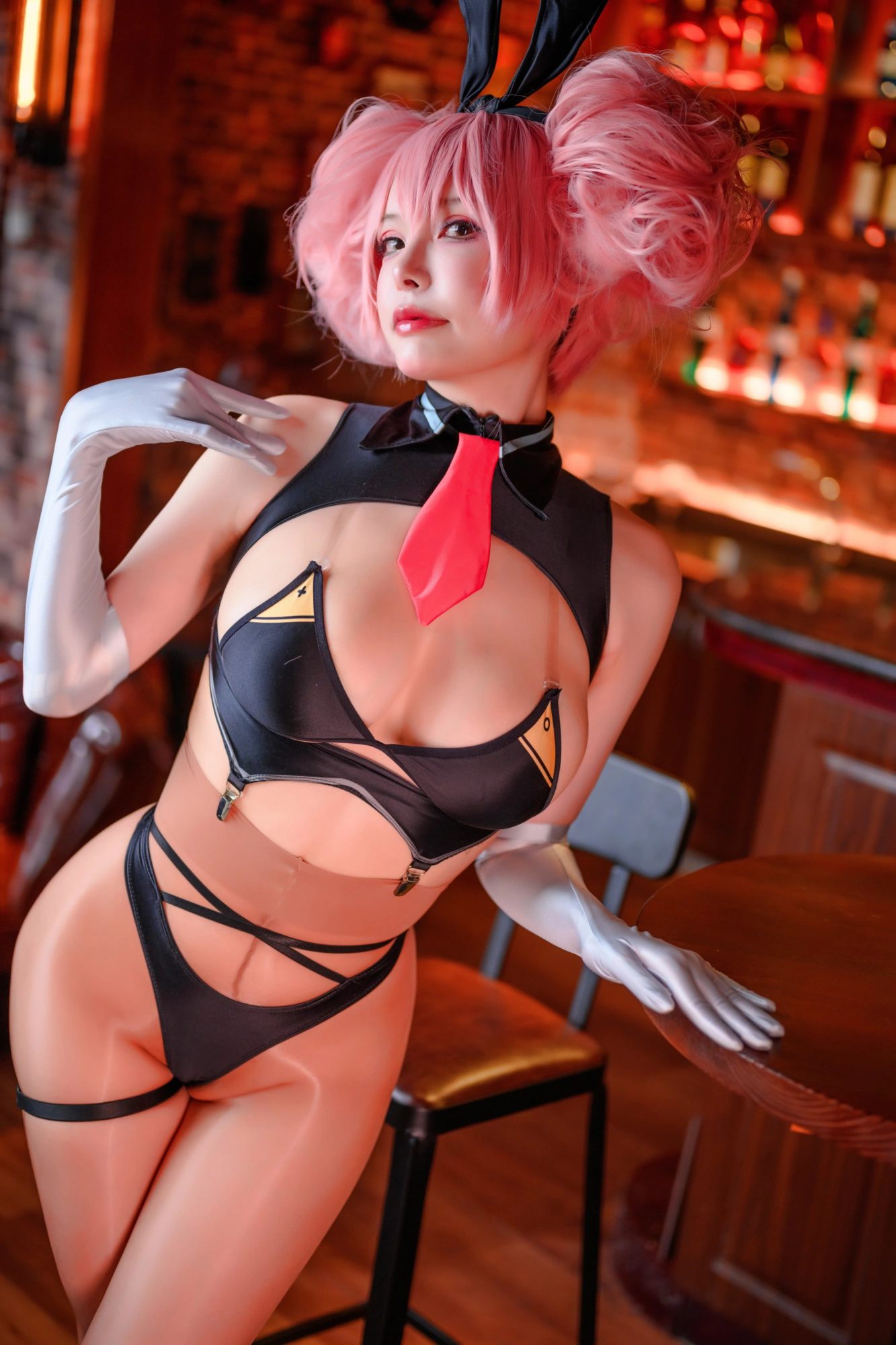 cos_秋和柯基_NO.120-BUNNY兔女郎-(14)