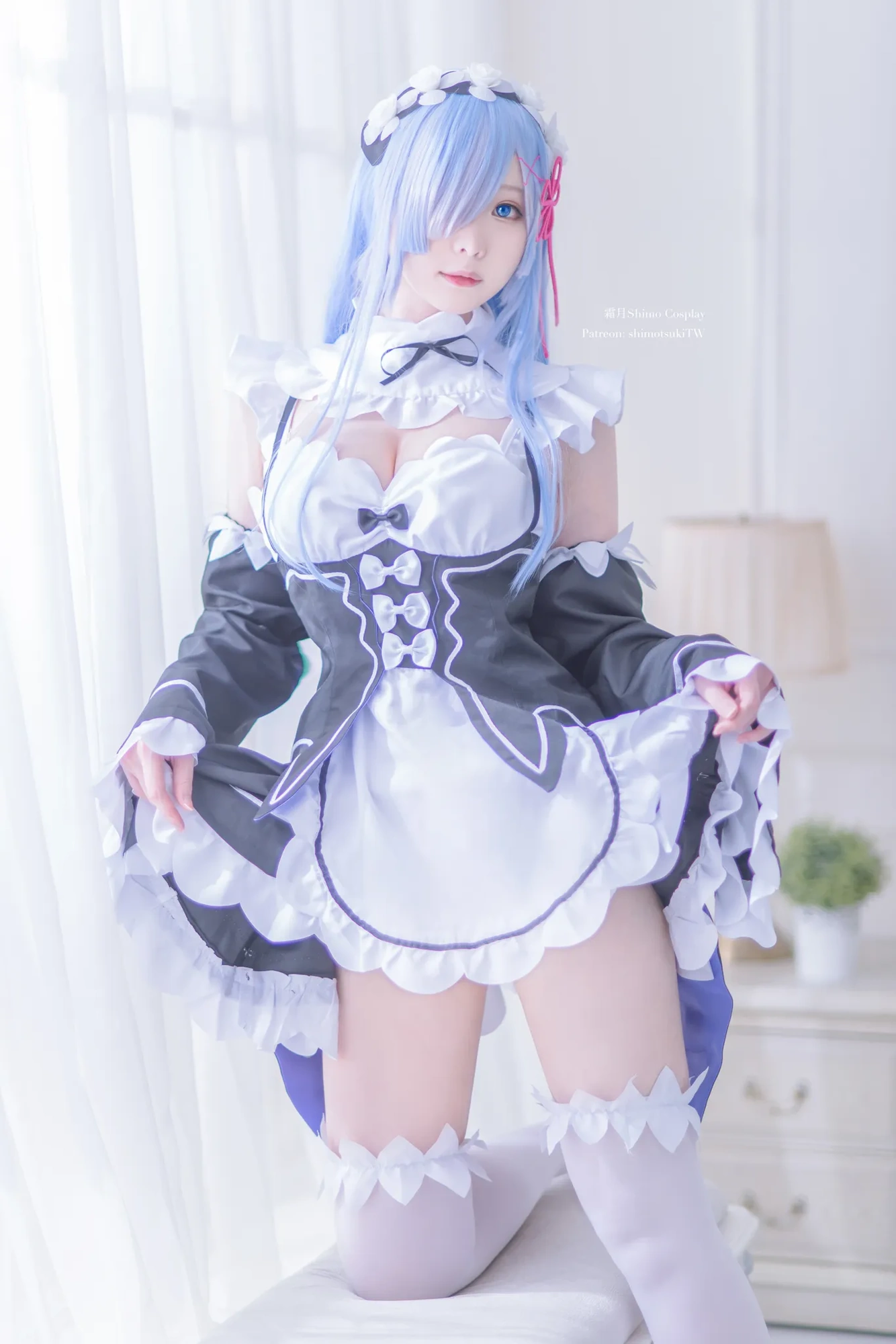 cos_霜月shimo_NO.050-雷姆女仆装Rem-04