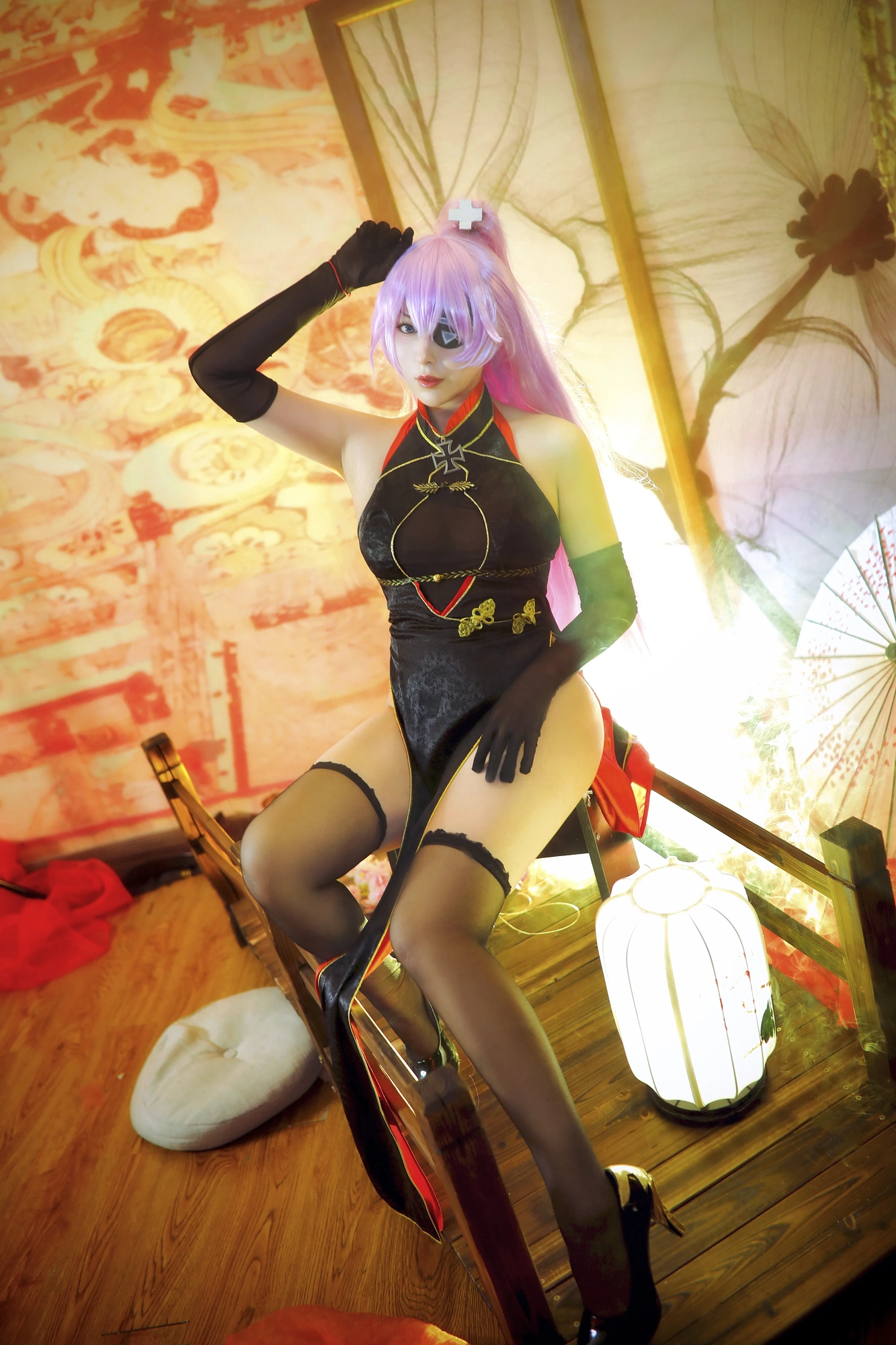 cos_小容仔咕咕咕w_NO.012-沙恩霍斯特旗袍07