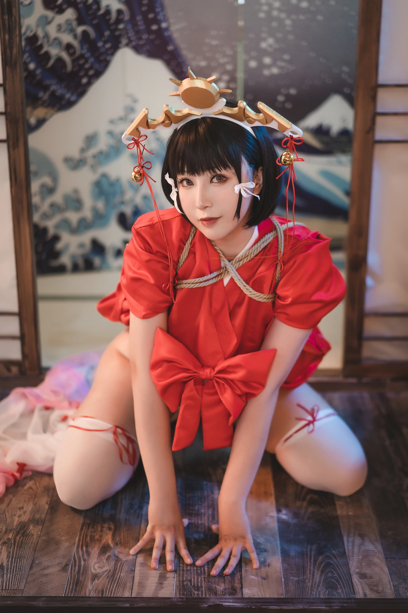cos_小容仔咕咕咕w_NO.016-黑兽巫女辉夜c-(17)