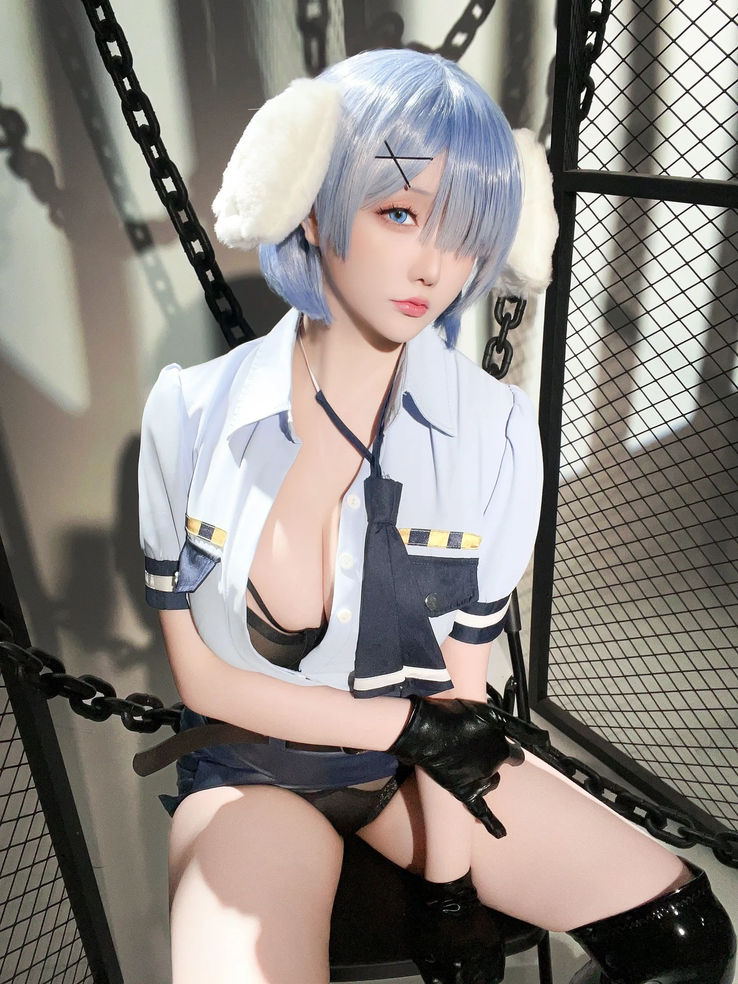 cos_TBSP-星之迟迟_NO.219-2024年02月计划.C-RE0_蕾姆-狗耳警官c-(96)