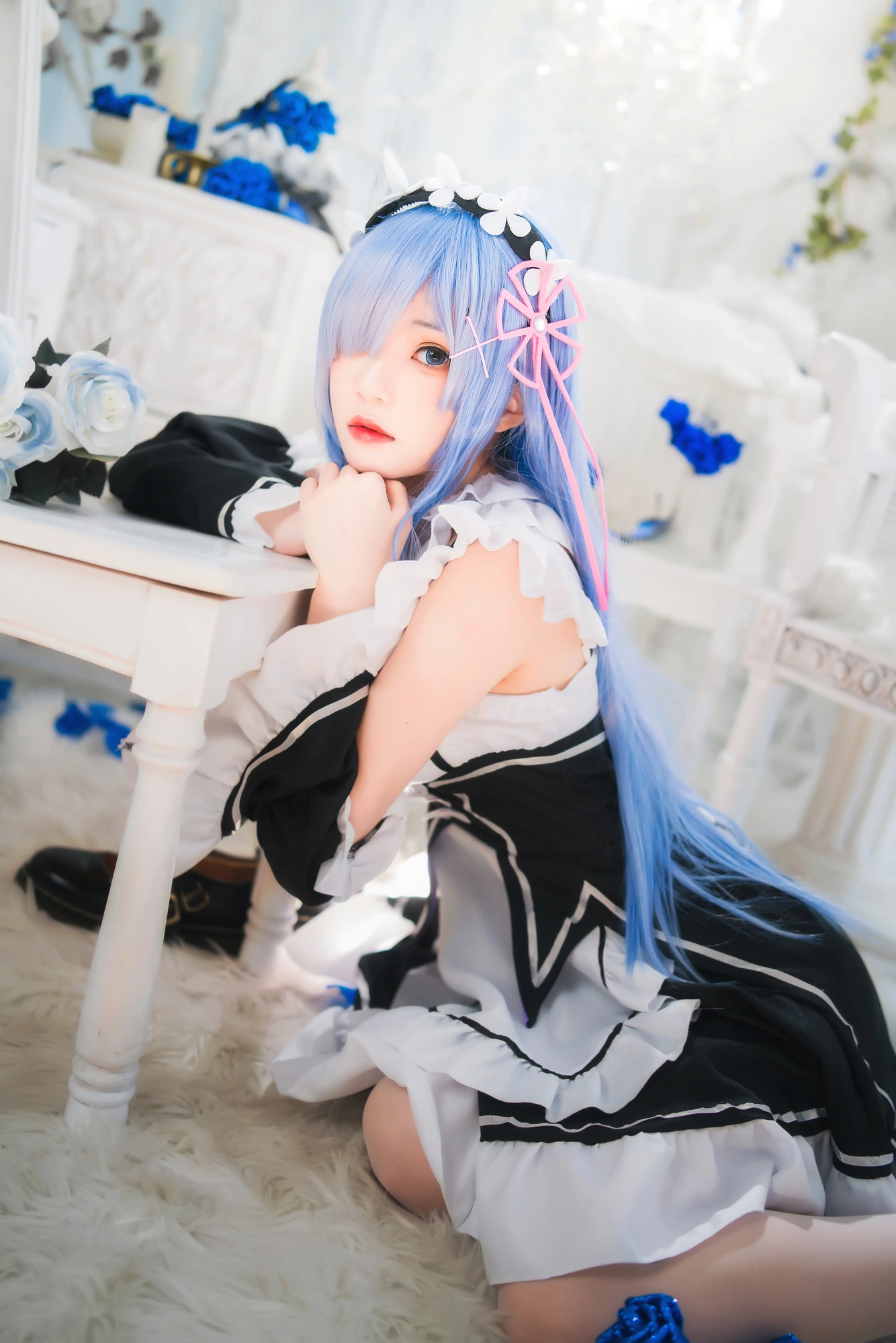cos_桜桃喵_NO.134-长发蕾姆02-_(024)_002
