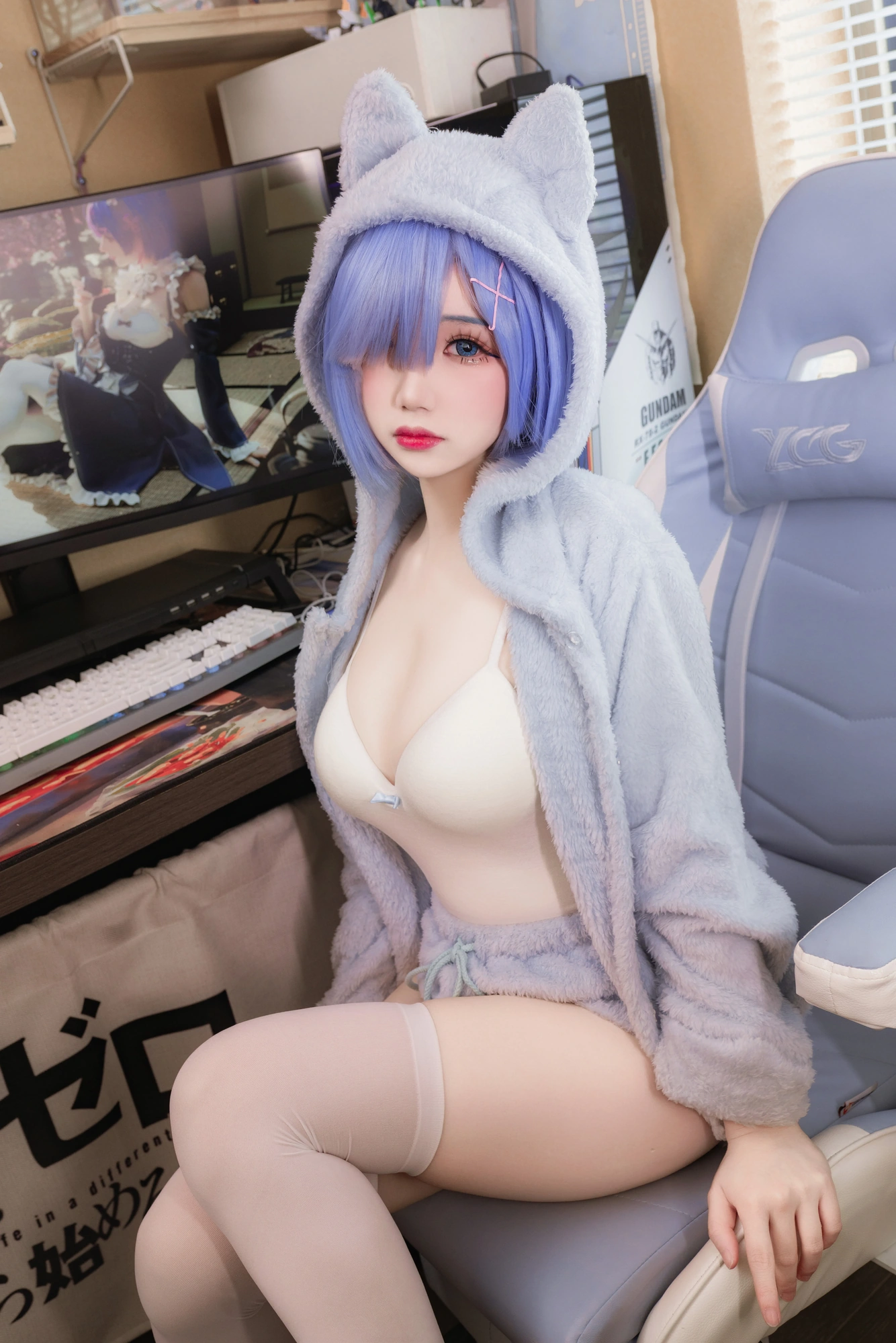 cos_雪晴Astra_NO.099-雷姆猫-_003