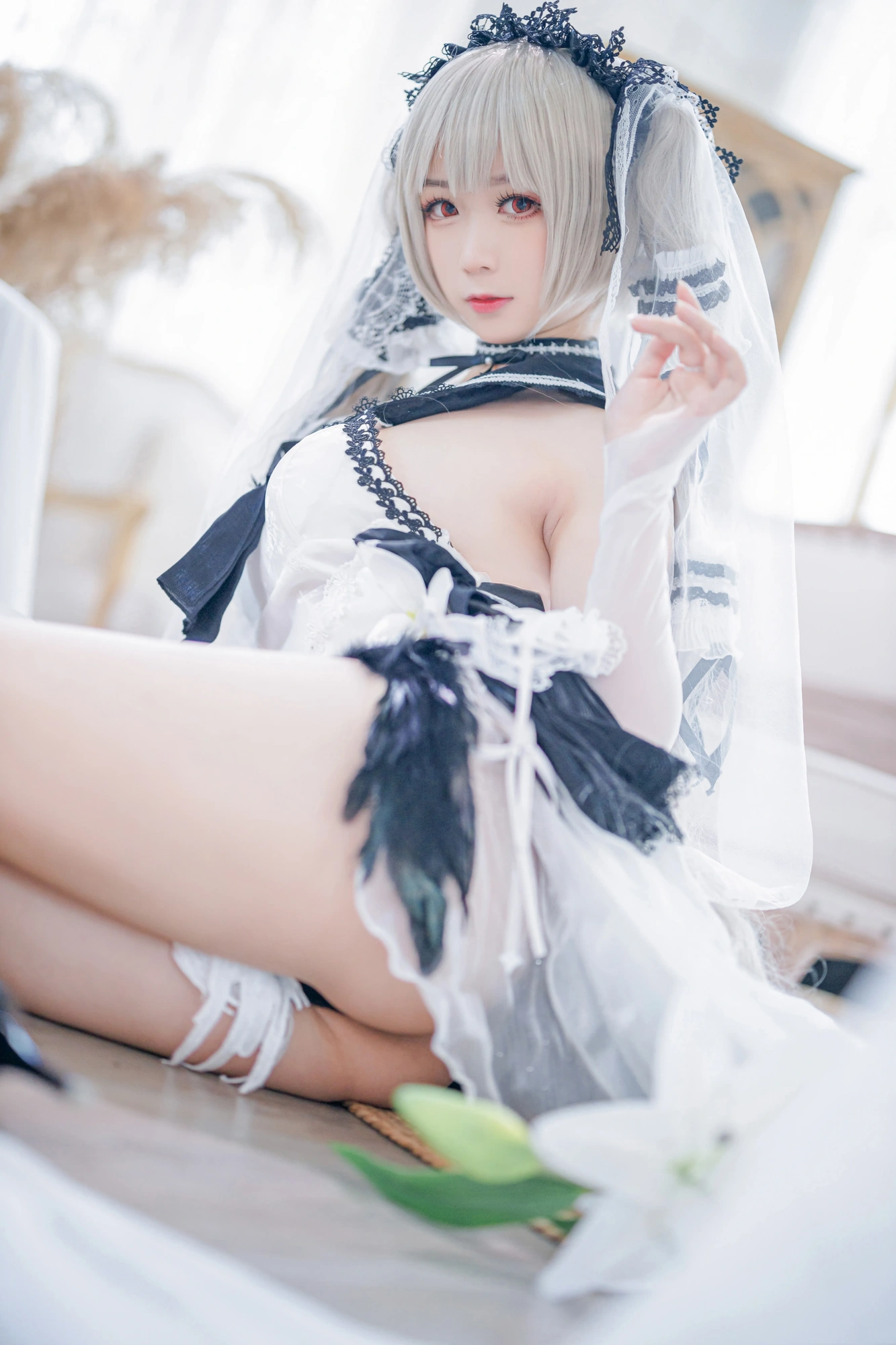 cos_樱落酱w_NO.037-碧蓝航线-可畏礼服-006