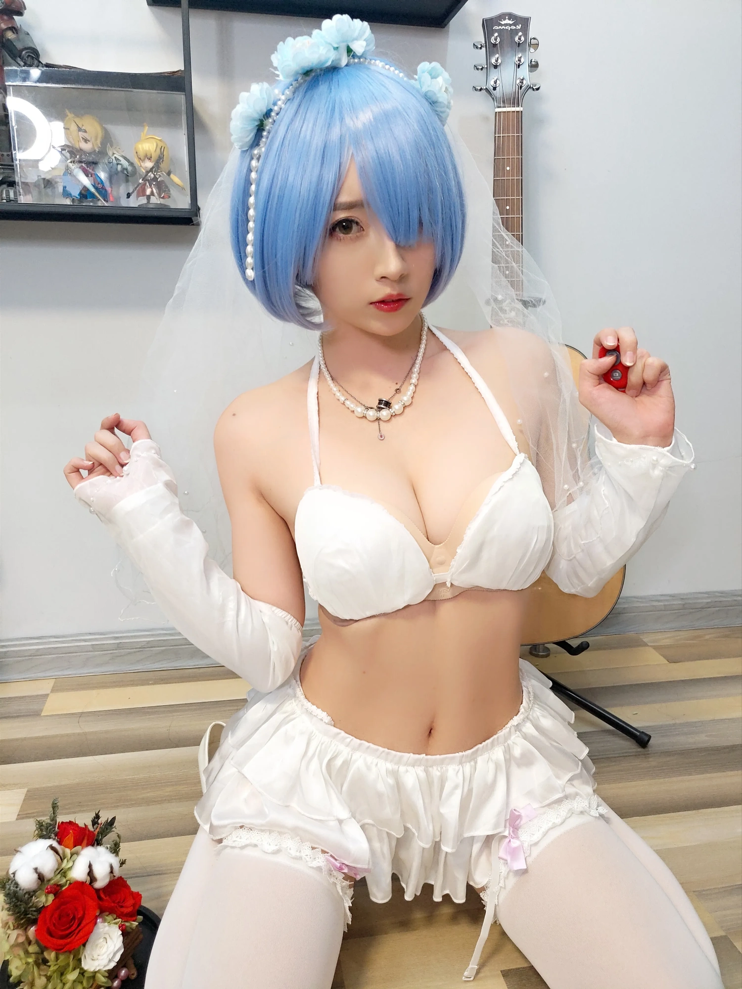cos_小女巫露娜_NO.006-雷姆婚纱-05