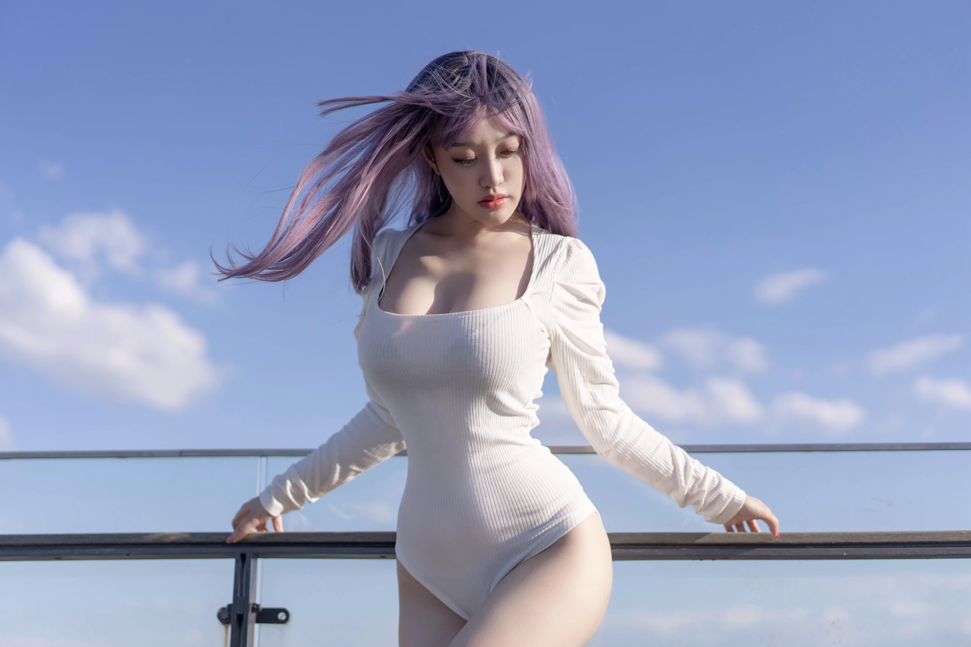 cos_脱尾巴Mizuki_NO.009-天台2-HYQ5717