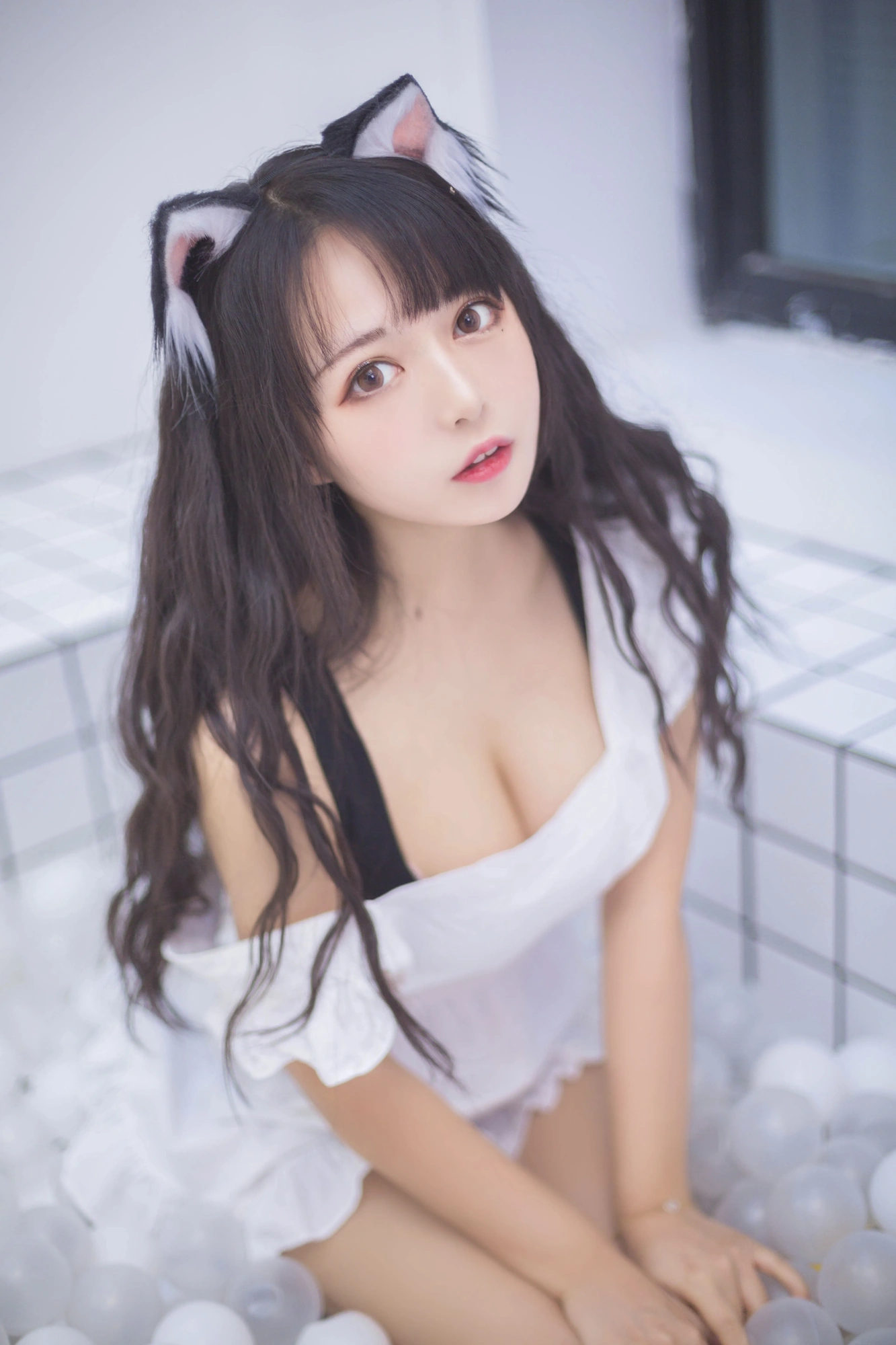 cos_黑猫猫_NO.006-海洋球喵-2