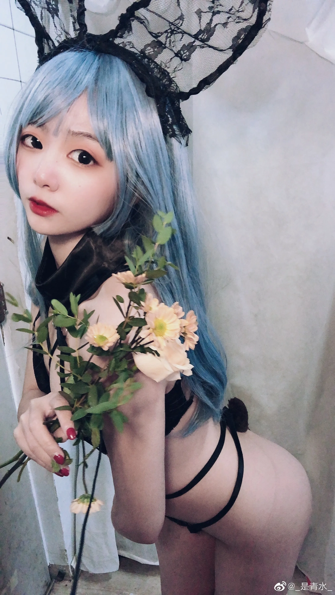 cos_是青水_NO.005-情趣内衣自拍-img-256b819e180a3ea9adf528154b8f05ac