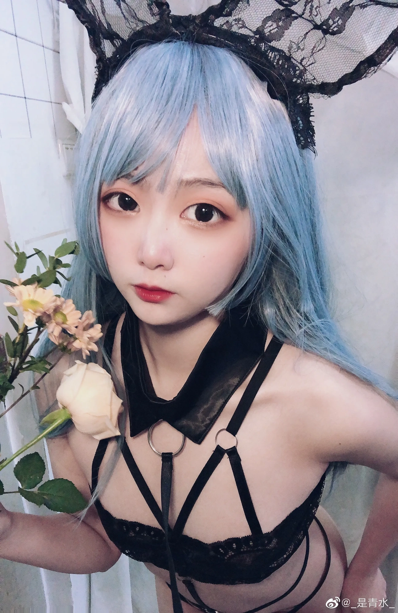 cos_是青水_NO.005-情趣内衣自拍-img-b3a75a073df89c9dd3fad5c66460cda9