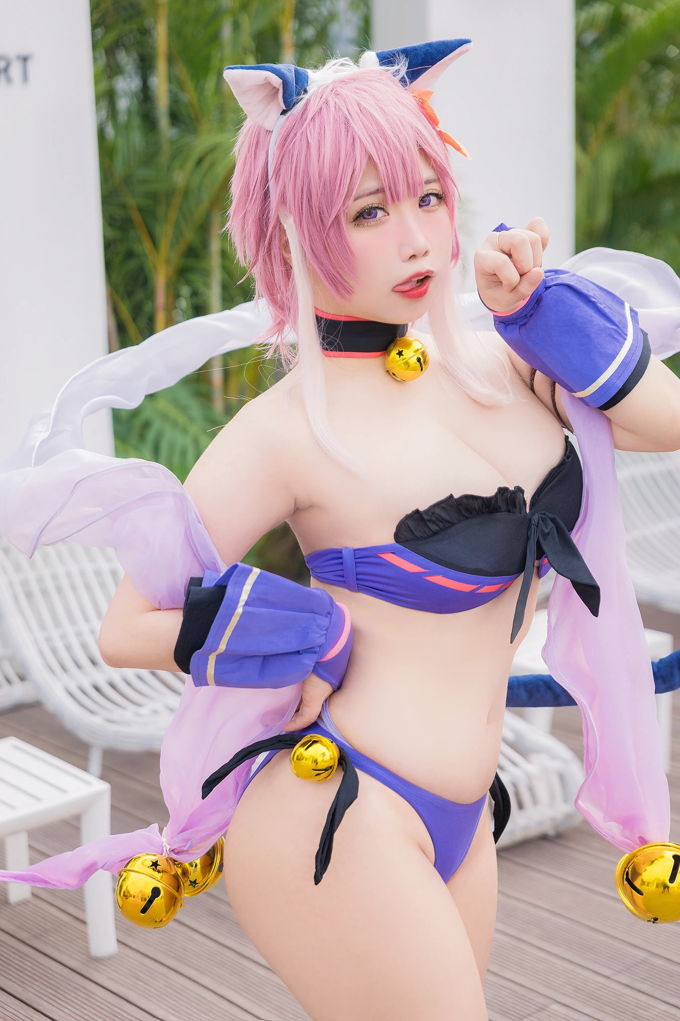 cos_贞子蜜桃_NO.015-九月舰长-宮坂珠希泳装16