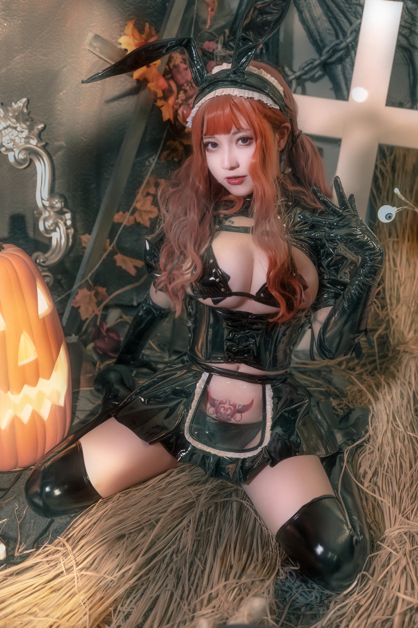 cos_奇行家狗崽_NO.011-漆皮兔女仆-IMG_00073