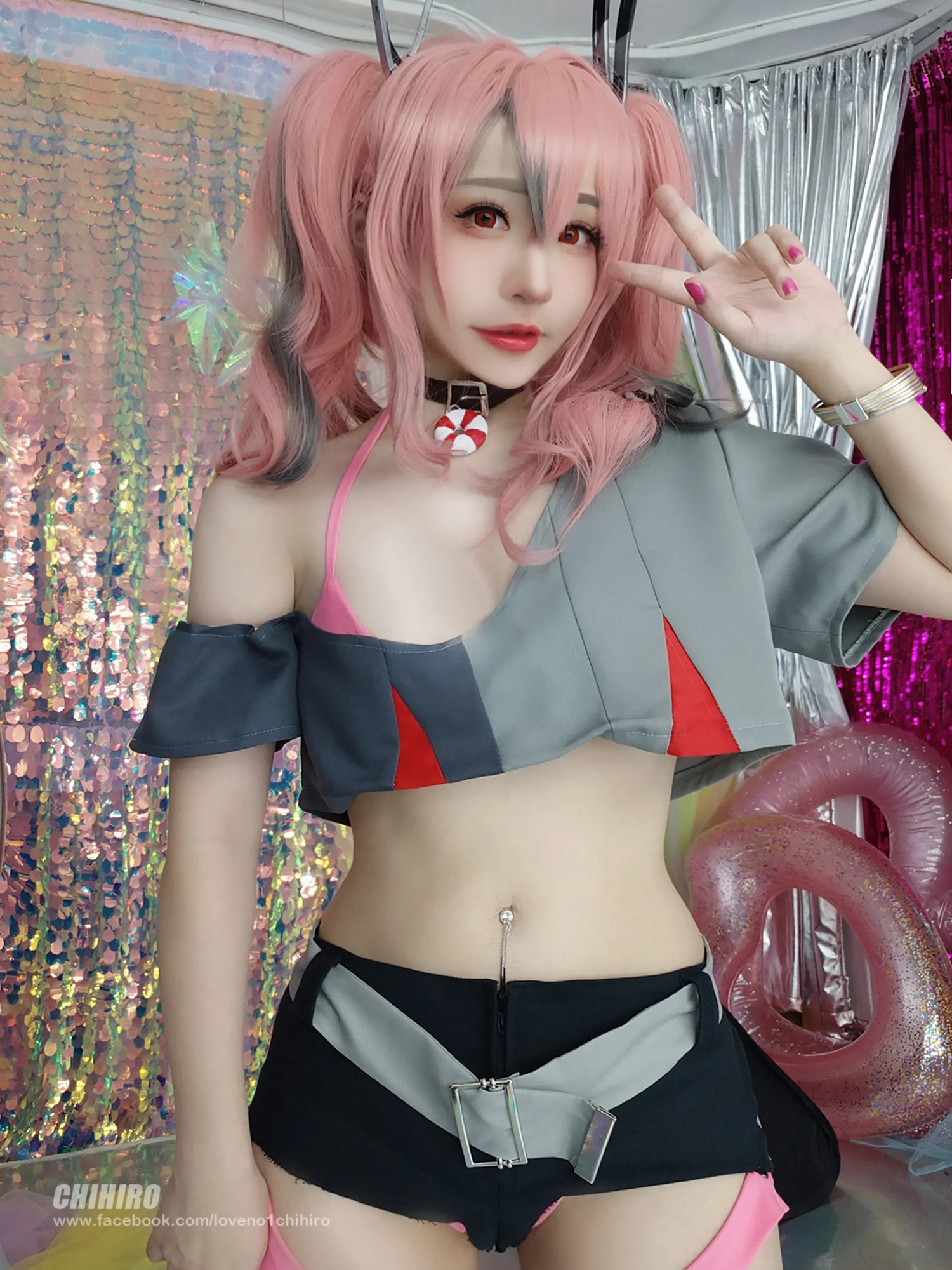 cos_叫我千寻大人_NO.008-玉藻前-泳装-13