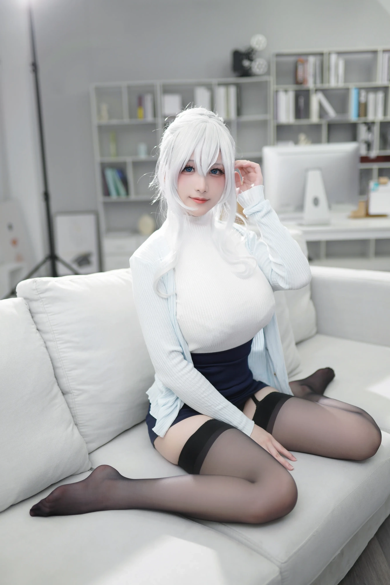 cos_幼愛Youmeko_NO.006-未亡人雪女cos(6)