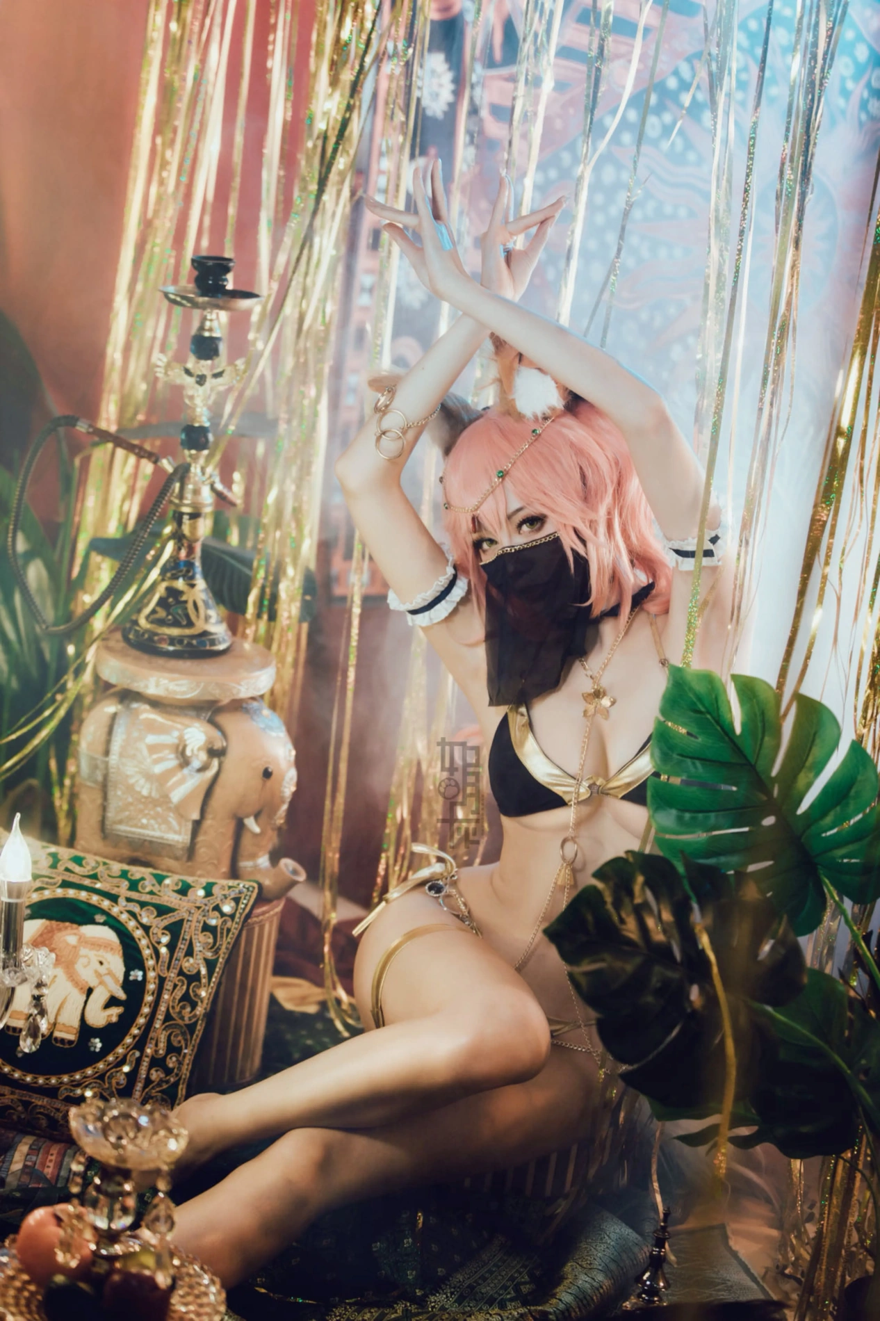 cos_如月灰_NO.022-玉藻前阿拉伯舞娘-005