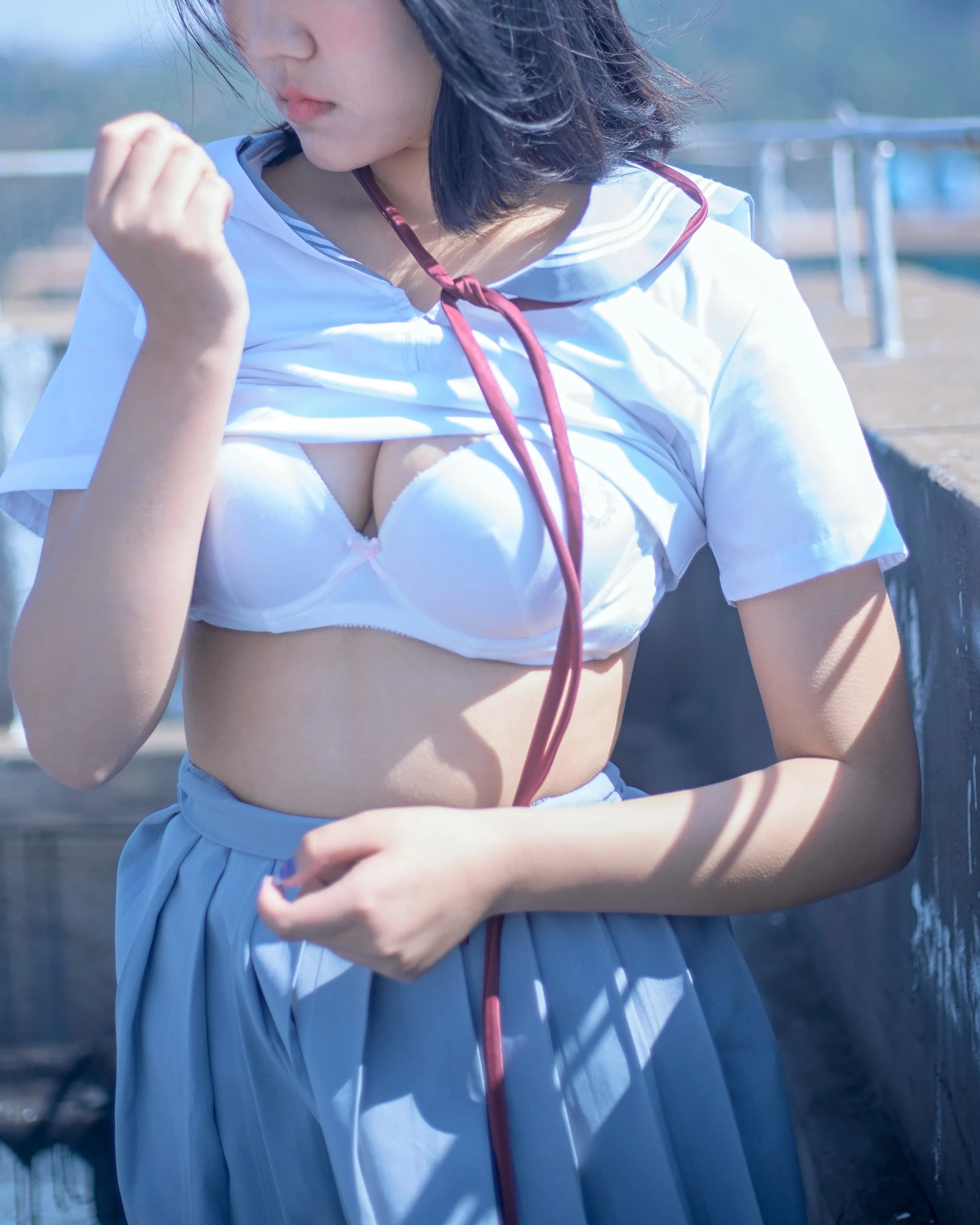 cos_汐_NO.005-天台JK-(10)