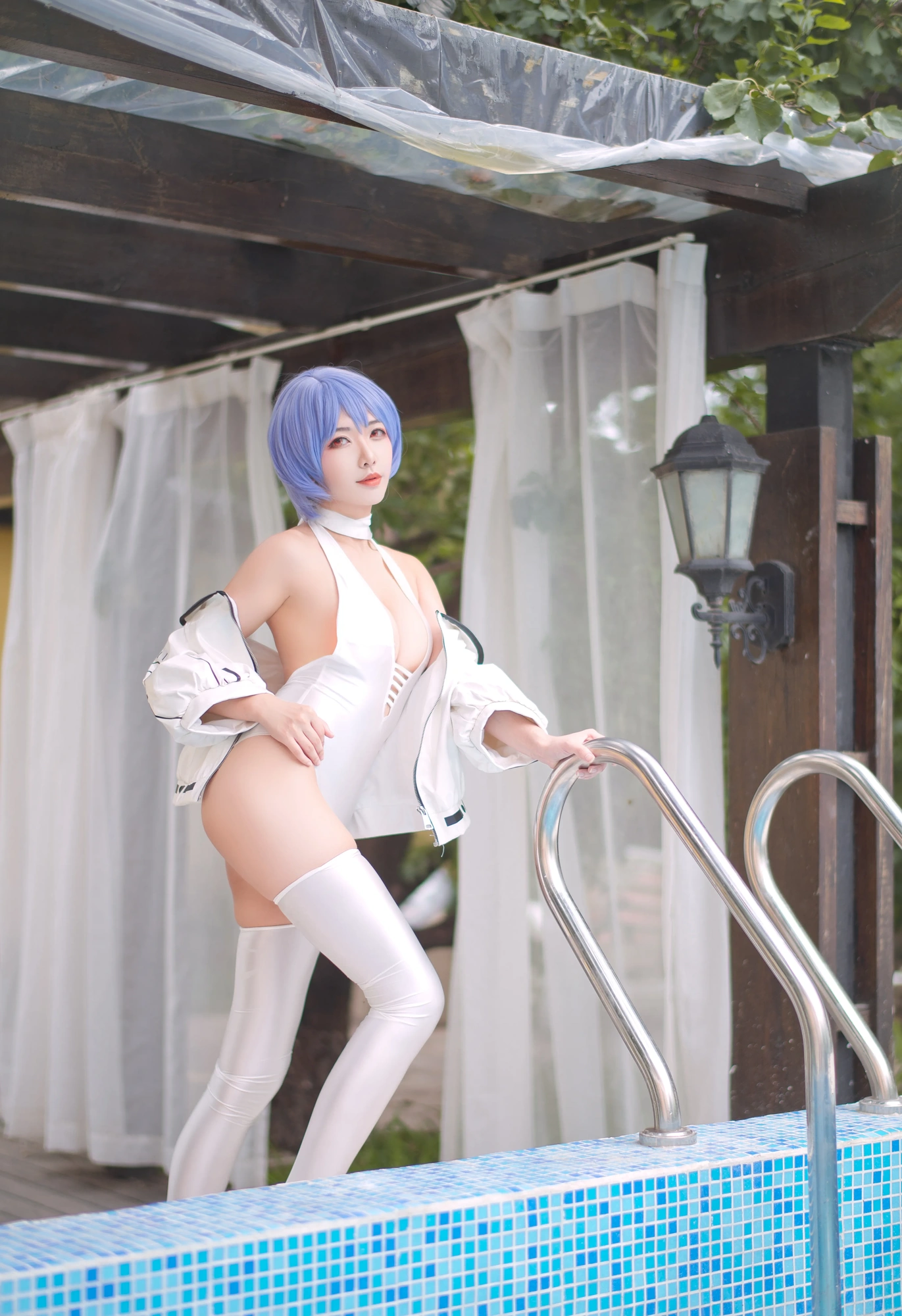 cos_源纱希喵喵喵_NO.023-狸猫-凌波丽COS0002