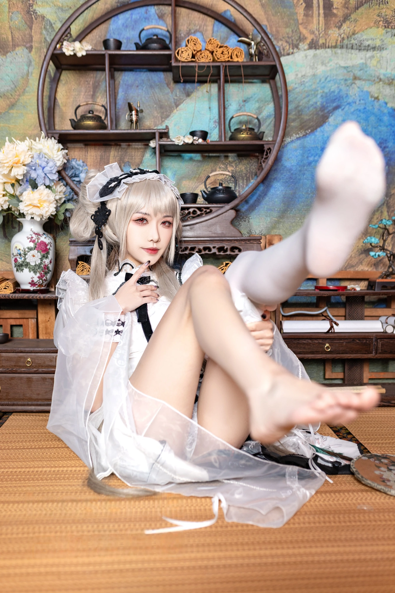 cos_源纱希喵喵喵_NO.026-碧蓝航线-可畏-同人旗袍003