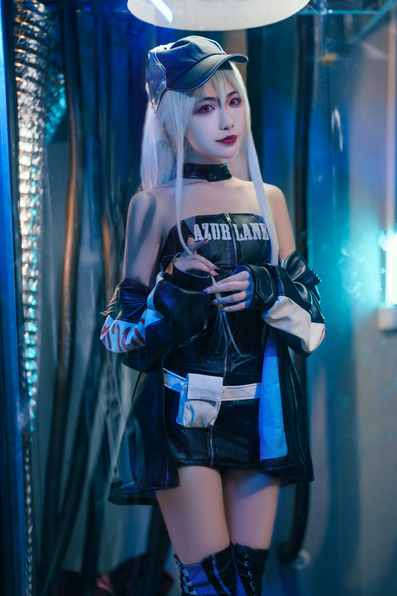 cos_源纱希喵喵喵_NO.031-碧蓝航线-企业赛车c-(19)