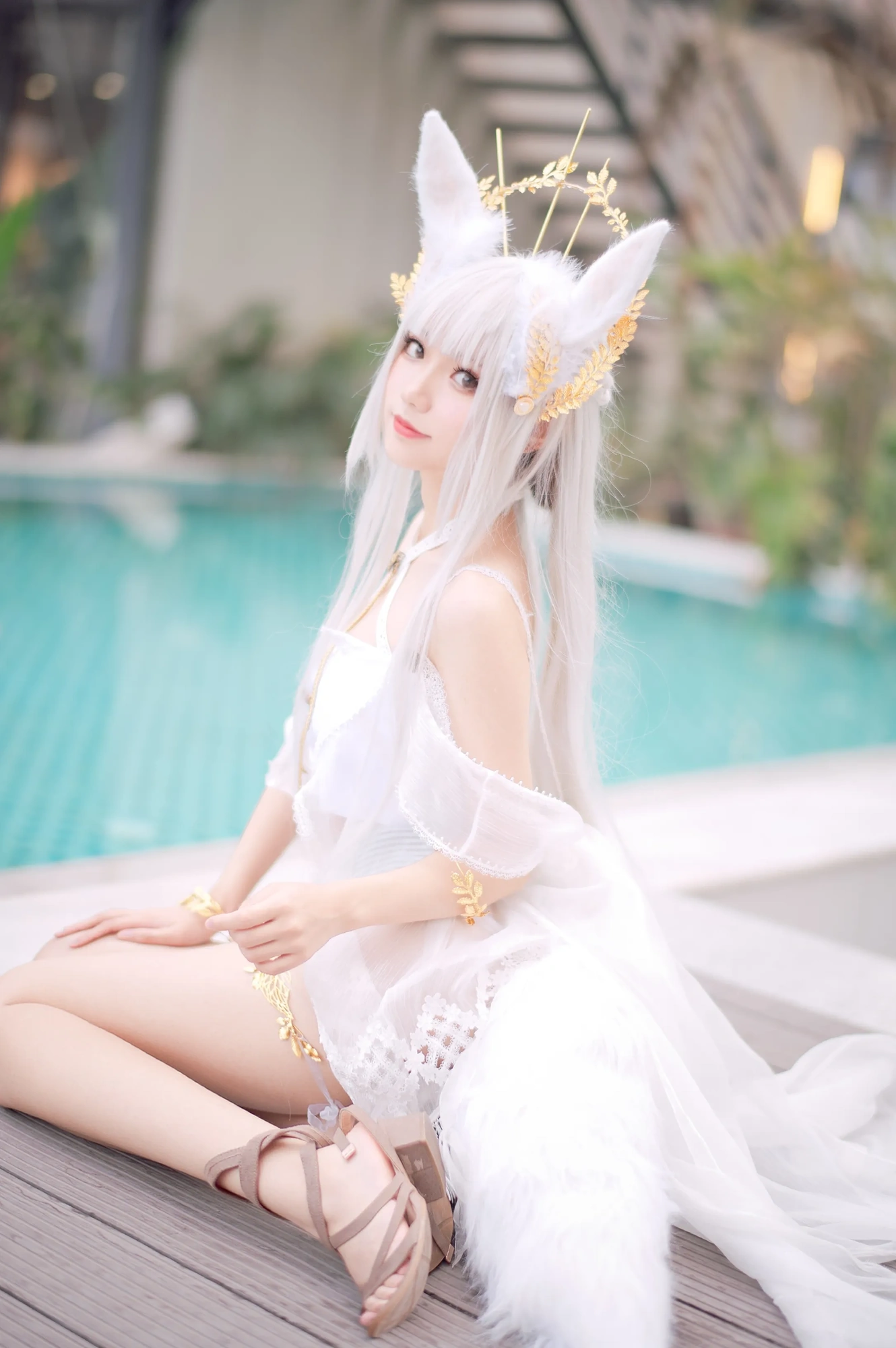 cos_花柒Hana_NO.005-白金泳装016